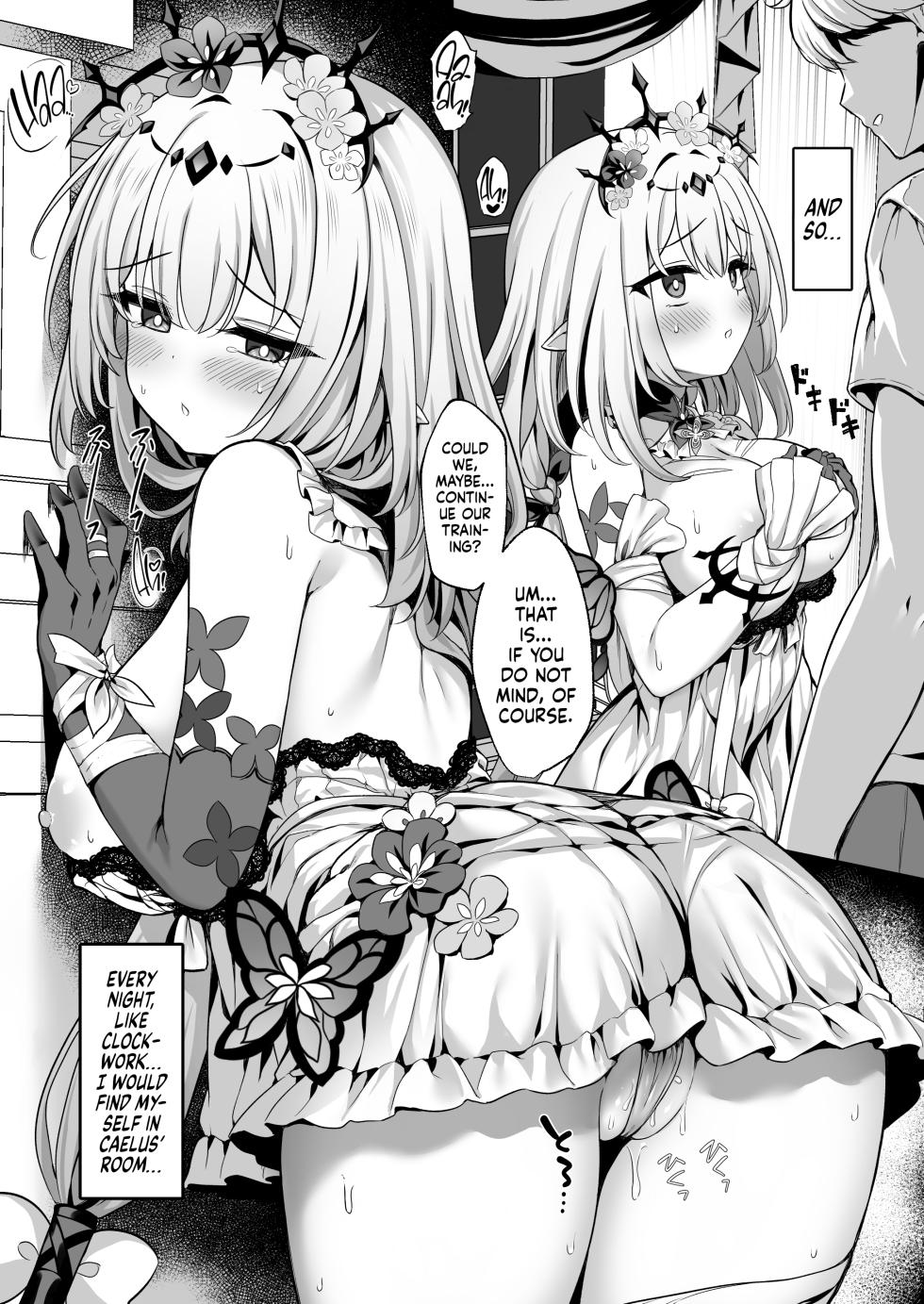 [Arisugawa no Miya (Arisugawa Kotone)] Anata wa Watakushi ni Furerareru, Tokubetsu na Kata... desu kara ー You're the Only One I Let This Close... Because You're Special to Me (Honkai: Star Rail) [English] [head empty] [Digital] - Page 9