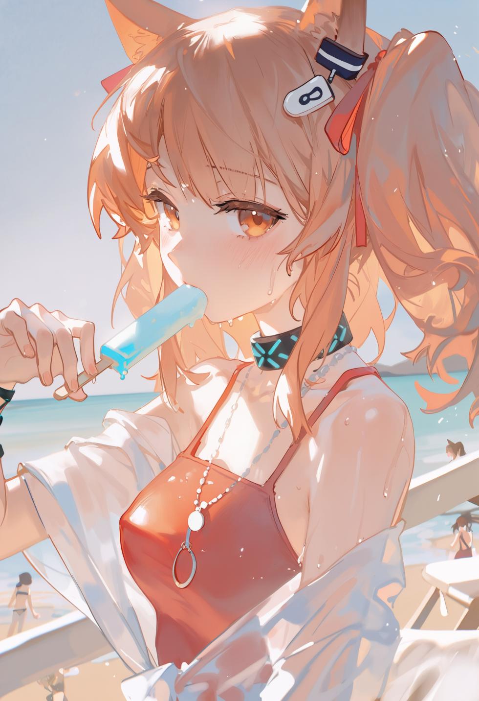 [利兹] 安洁莉娜 アンジェリーナ Angelina (Arknights) [Ai Generated] - Page 3