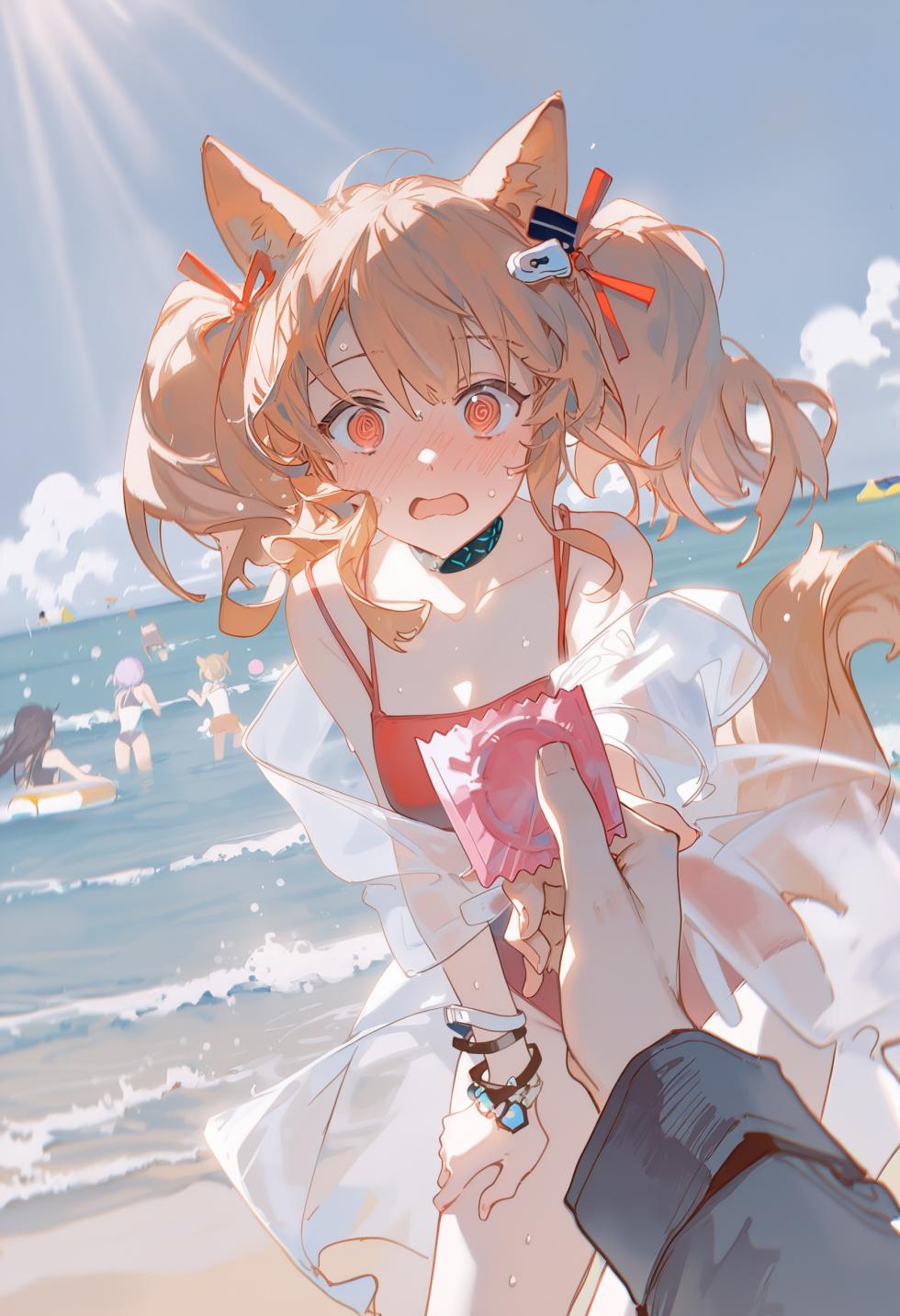 [利兹] 安洁莉娜 アンジェリーナ Angelina (Arknights) [Ai Generated] - Page 4