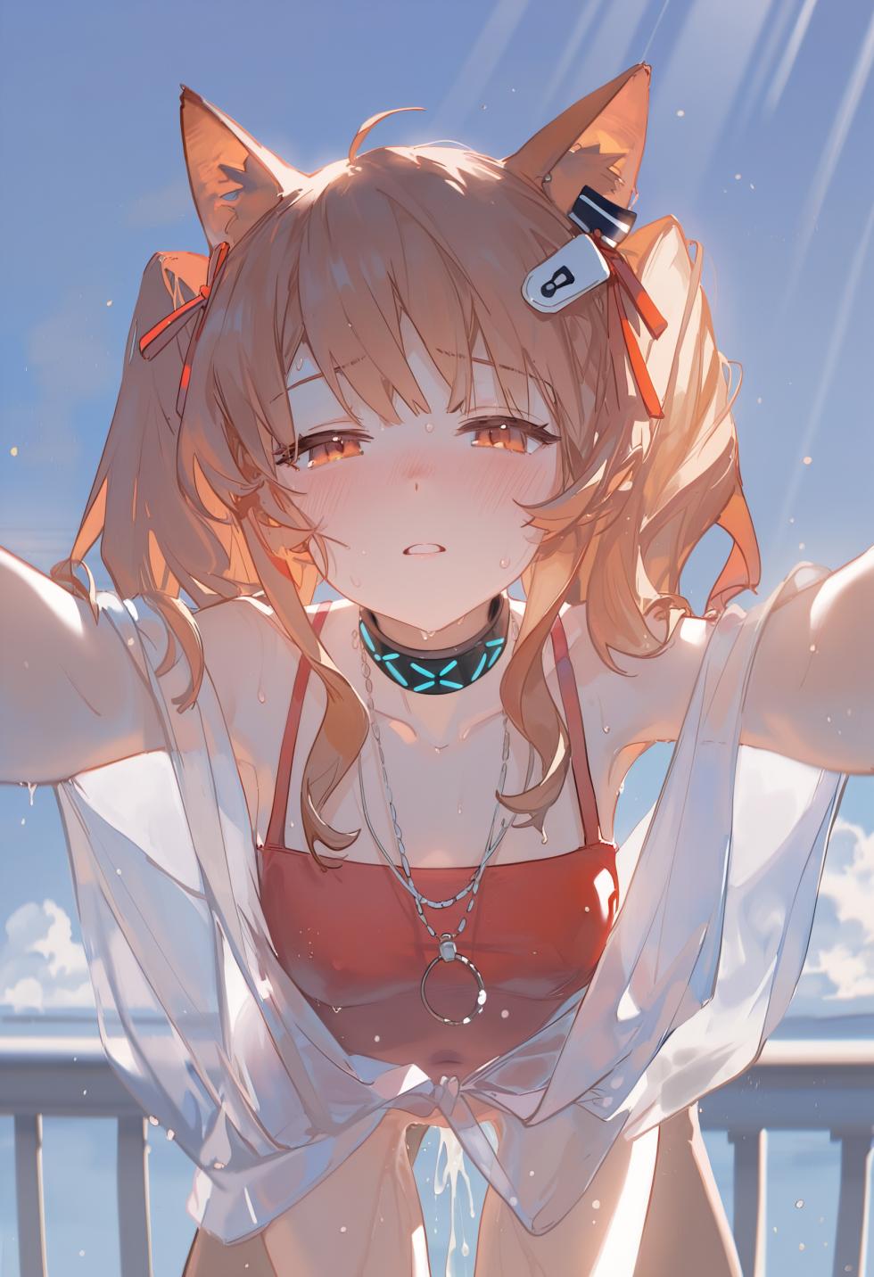 [利兹] 安洁莉娜 アンジェリーナ Angelina (Arknights) [Ai Generated] - Page 14