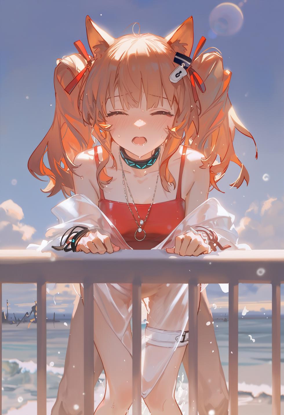 [利兹] 安洁莉娜 アンジェリーナ Angelina (Arknights) [Ai Generated] - Page 15