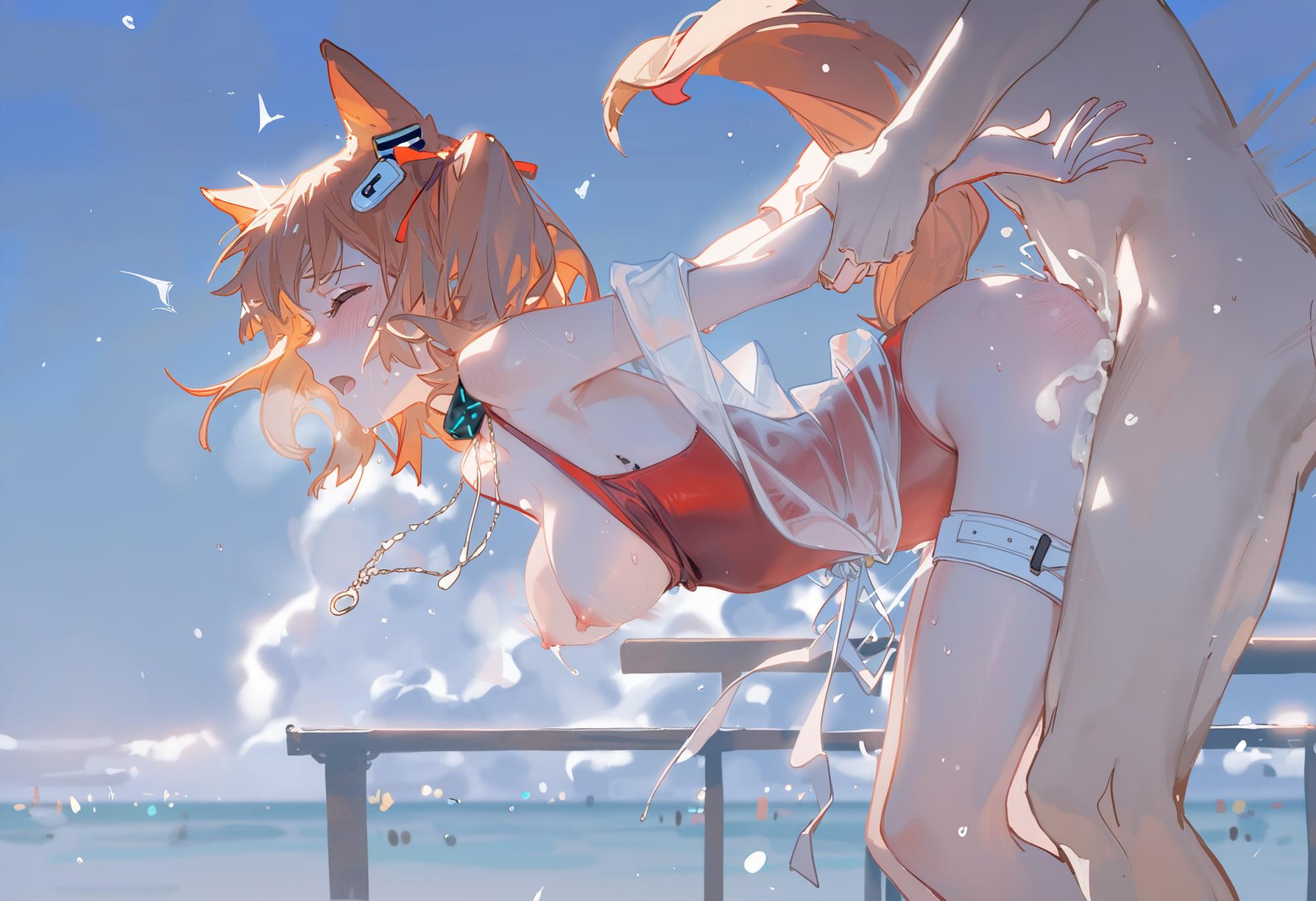 [利兹] 安洁莉娜 アンジェリーナ Angelina (Arknights) [Ai Generated] - Page 18