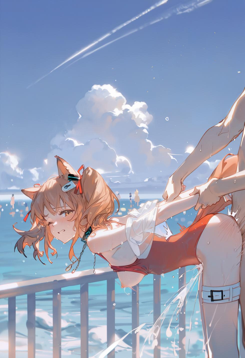 [利兹] 安洁莉娜 アンジェリーナ Angelina (Arknights) [Ai Generated] - Page 19
