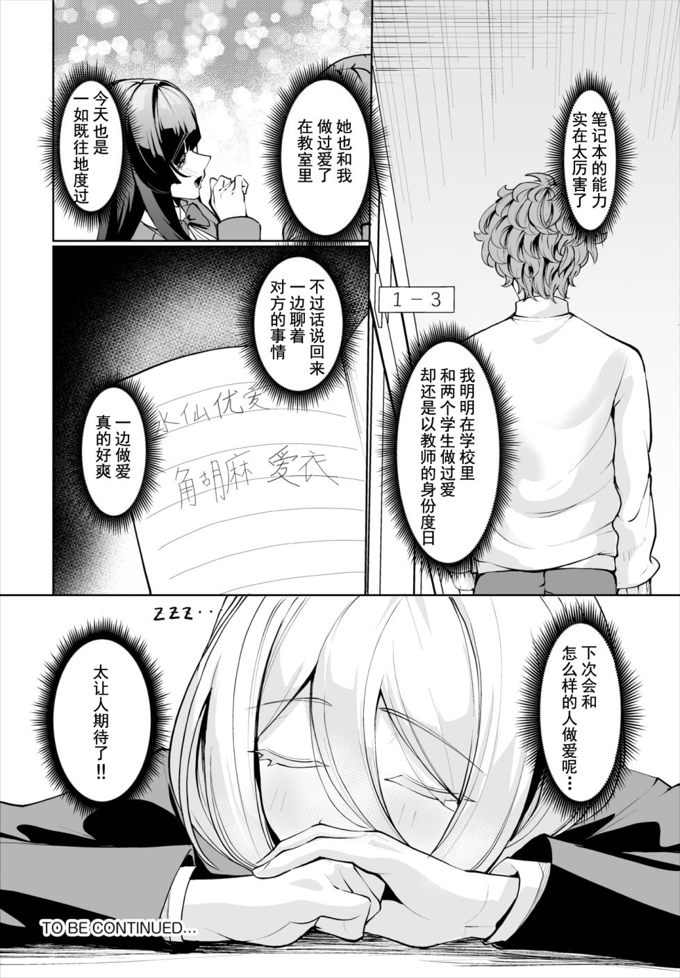 [シロパカ] 生徒指導手帳-名前を書いたら俺の言いなり 第2話 (ダスコミ Vol.38) [中国翻訳] [DL版] - Page 21