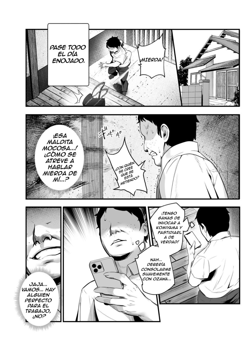 [Nyuu Koubou (Mishima Psycho)] Moshimo DeliHeal EX 2 Ore o Baka ni Shita Onna o Cheat de DeliHeal Sasete Naite Ayamatte mo Yobitsuzukeru｜Llama-A-Una-Chica EX 2: Sigo Llamando a la Chica que se Burló de Mí, La Hice Trabajar como Prostituta, Haciendo Trampa, Y Seguí Llamándola Incluso después de que me Pidió Perdón Entre Lágrimas [Spanish] [Frank618] - Page 10