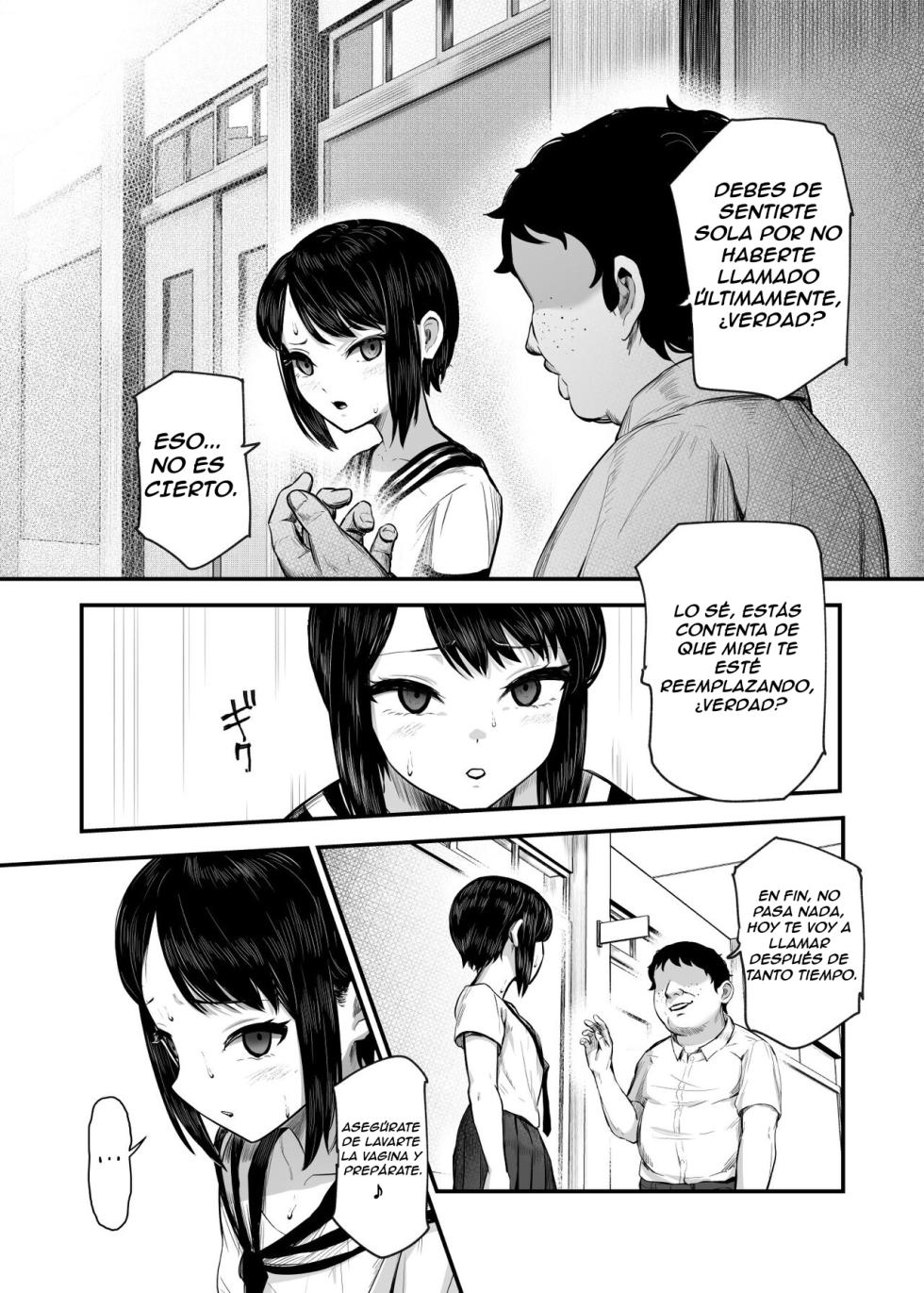 [Nyuu Koubou (Mishima Psycho)] Moshimo DeliHeal EX 2 Ore o Baka ni Shita Onna o Cheat de DeliHeal Sasete Naite Ayamatte mo Yobitsuzukeru｜Llama-A-Una-Chica EX 2: Sigo Llamando a la Chica que se Burló de Mí, La Hice Trabajar como Prostituta, Haciendo Trampa, Y Seguí Llamándola Incluso después de que me Pidió Perdón Entre Lágrimas [Spanish] [Frank618] - Page 37