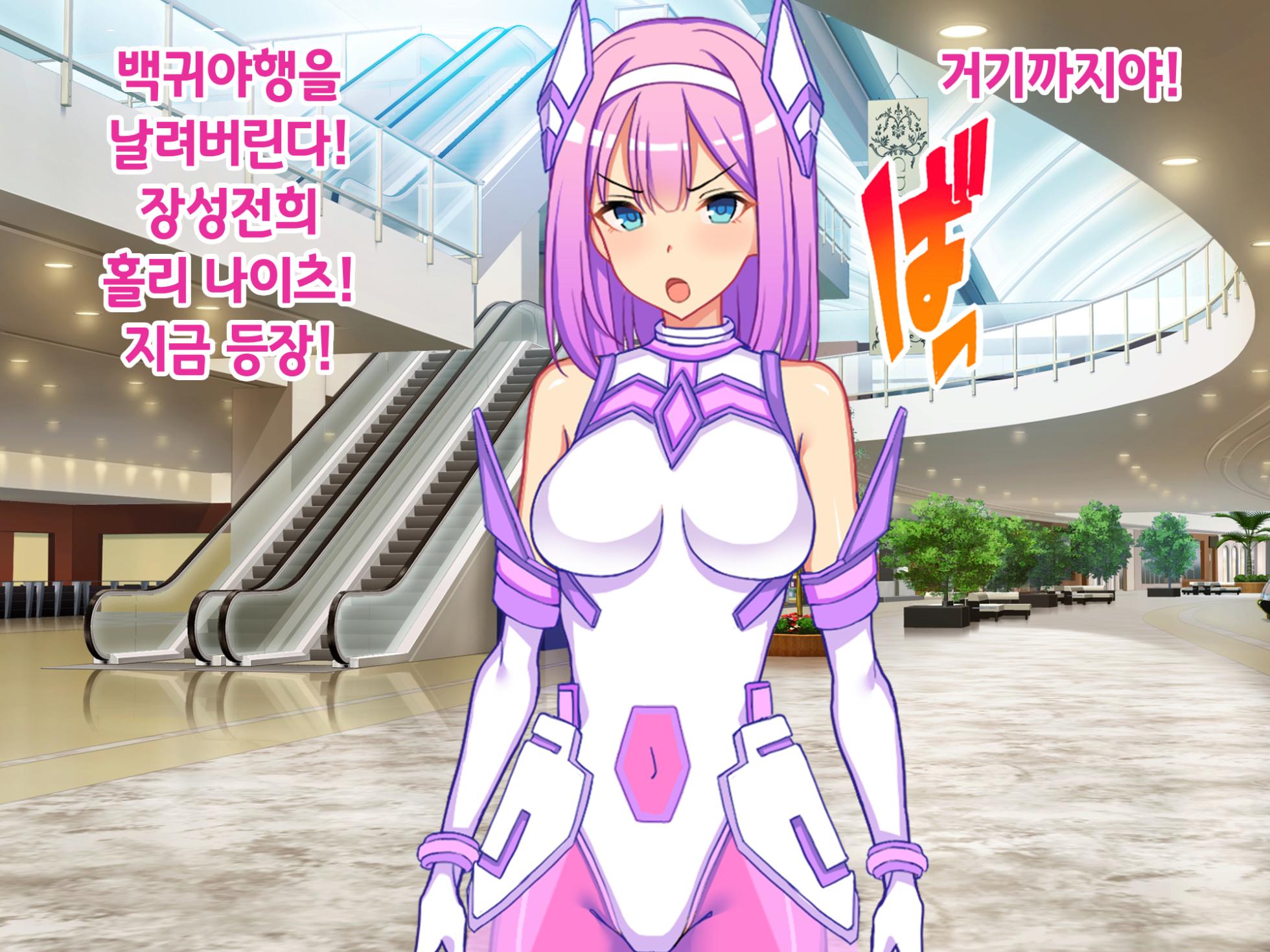 [Ikari no Mofumofu Kintama ga Gekitotsu Shoukai] Sou Seisen Hime Holy Knights, Sennou Kaizou Songen Hakai, Seigi no Henshin Hiroin ga Ganimata Pose de Machi o Osou Hentai Buzama Kaijin ni Naru Made [Korean] - Page 11