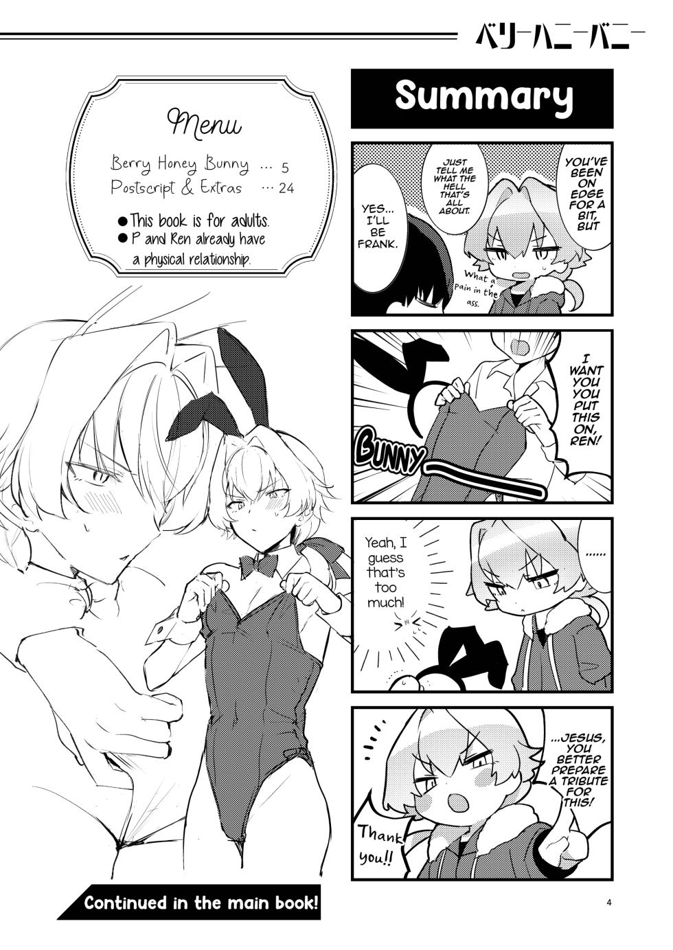 [gotaitouti (Marina-kun)] BERRY HONEY BUNNY (THE IDOLM@STER SideM) [English] [mysterymeat3] [Digital] - Page 3