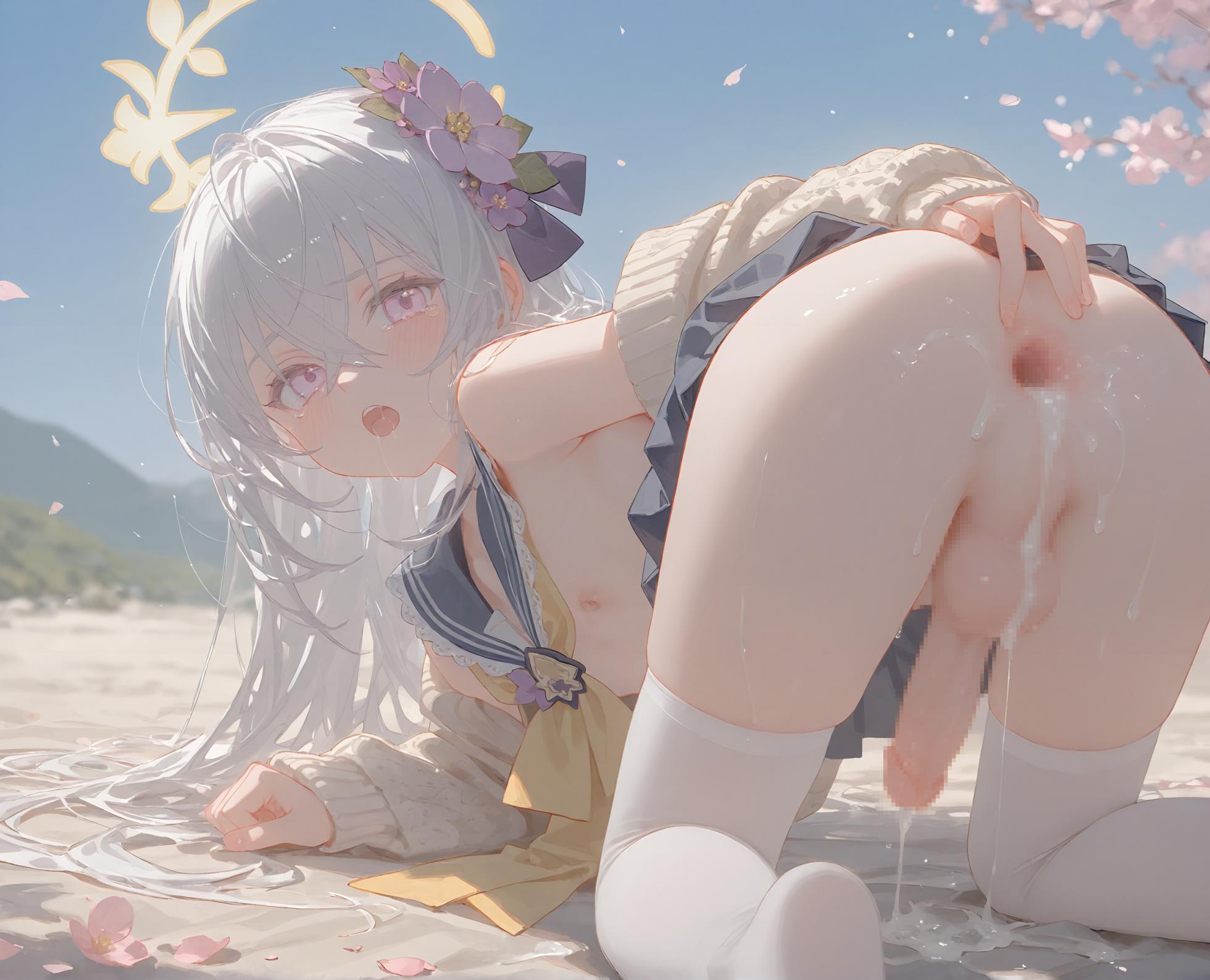 BiSTu_Q  LoliCon art shemale /futa /femboy  [Ai generated] - Page 13