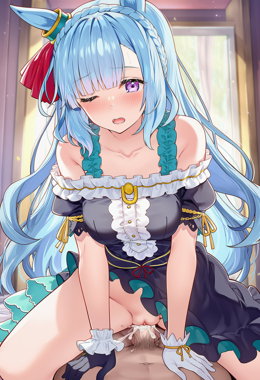 【AI自制】玻璃恋人 目白阿尔丹 メジロアルダン(ウマ娘) Mejiro Ardan (Uma Musume) 【AI Generated】 - Page 2