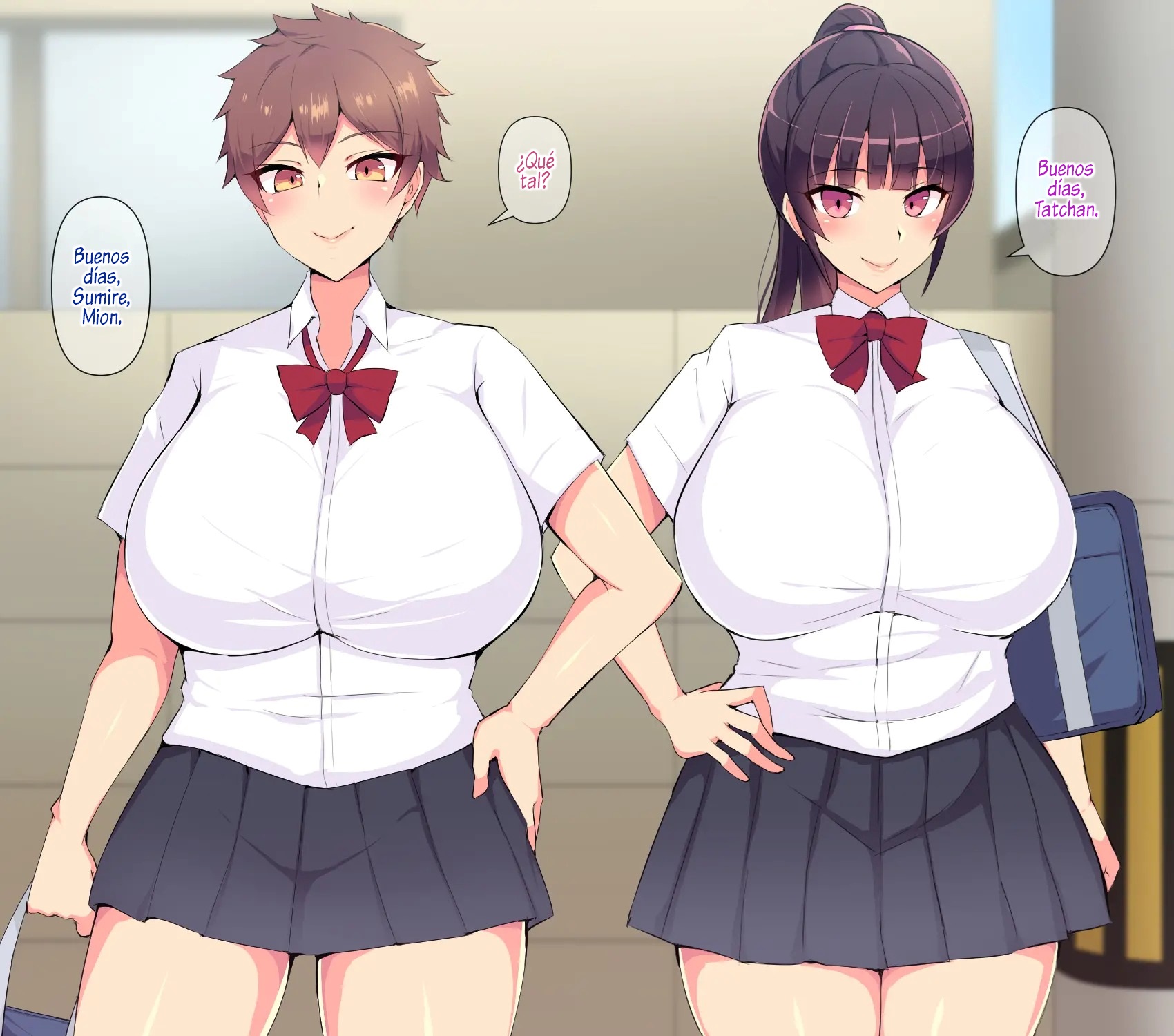 [Header Liner (Samurai)] Ore no Daisukina Choushin Bakunyuu Osananajimi ga Berochuu Saimin de Netorareteita Hanashi [Spanish] [Roronoa Zoro] - Page 2