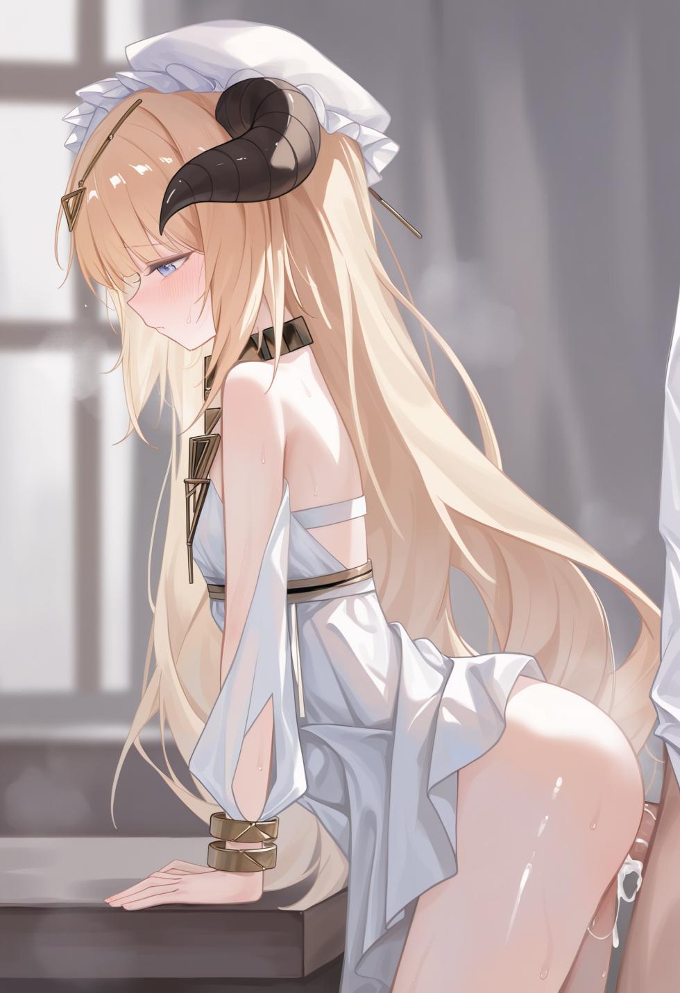[利兹] 夜莺 ナイチンゲール Nightingale (Arknights)[Ai Generated] - Page 13