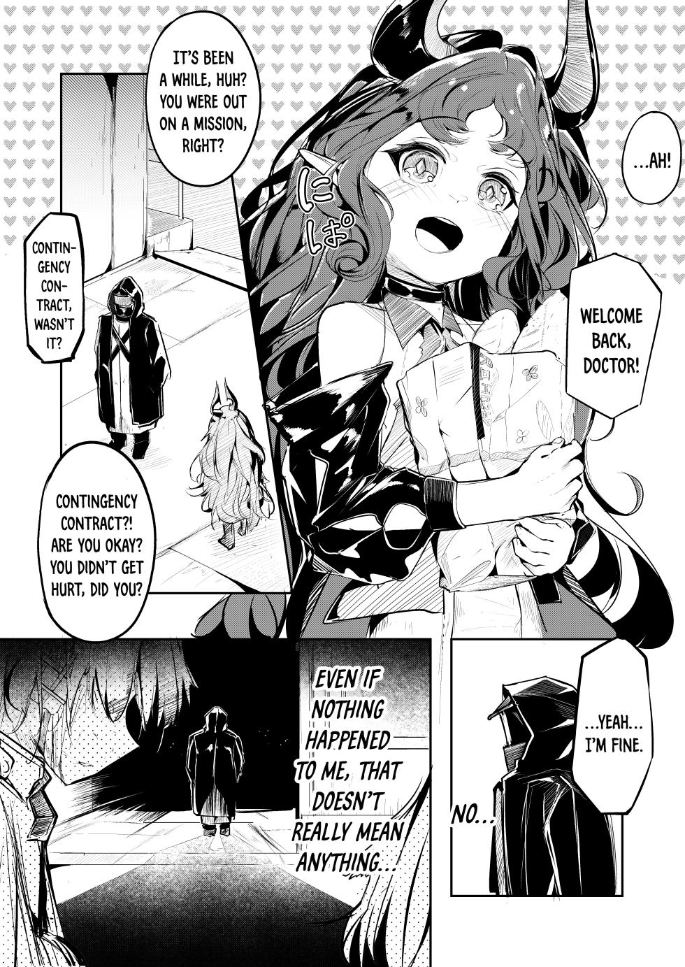 [Shirokujichu (Shirauokei)] Suigui no Kagi | The Devouring Key (Arknights) [English] [DKKMD Translations] - Page 2
