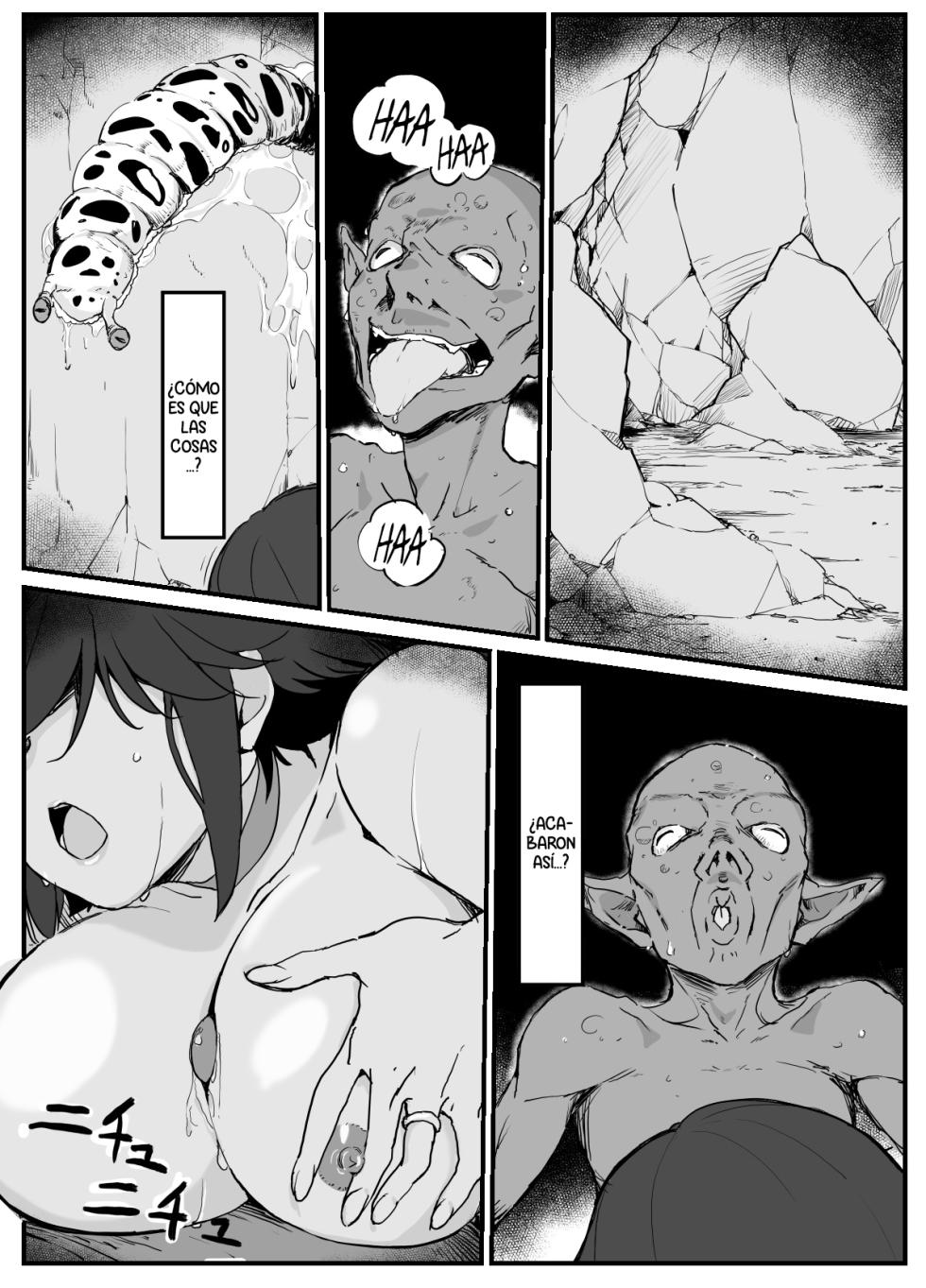 [Wonderful Sweater] Hitozuma Boukensha Doukutsu ~Teikyuu Monster Oppai Houshi~ [Spanish] - Page 2