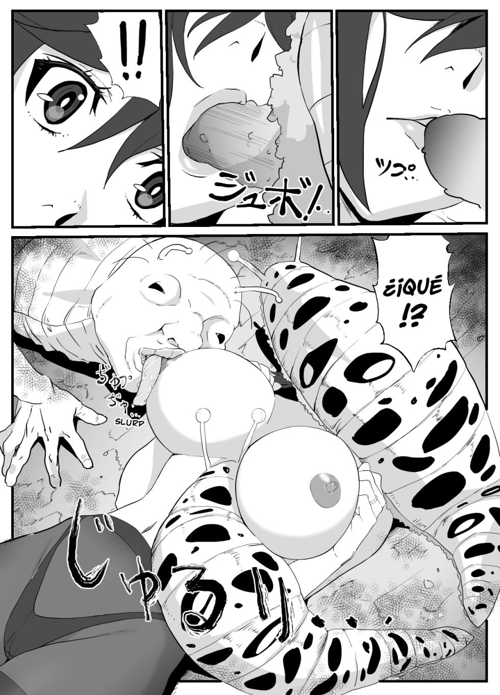 [Wonderful Sweater] Hitozuma Boukensha Doukutsu ~Teikyuu Monster Oppai Houshi~ [Spanish] - Page 19
