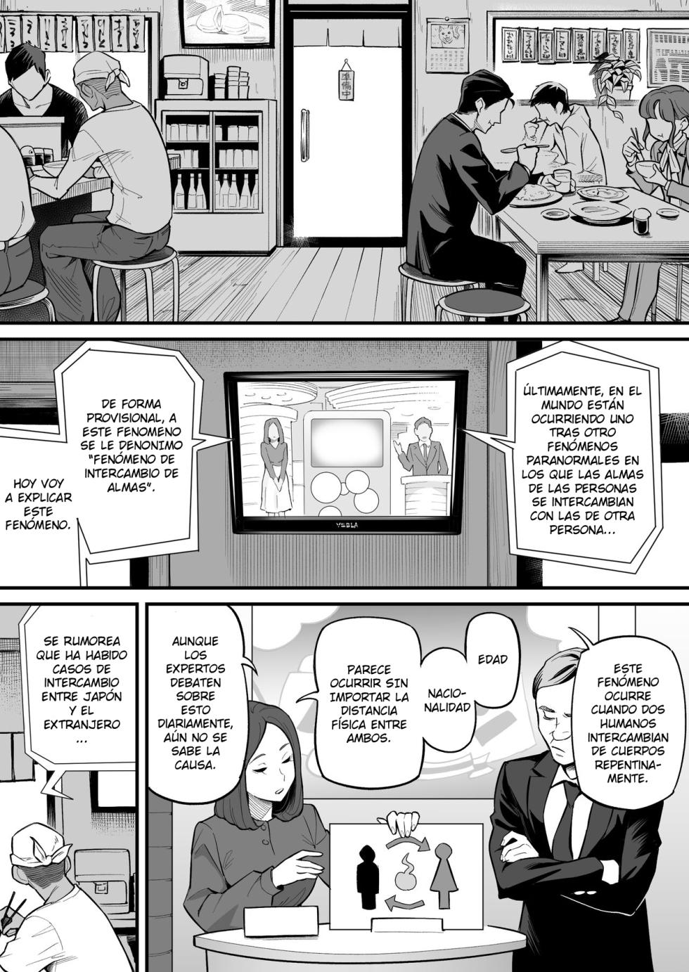 [Ame no Machi (Swap Kinoko)] Tamashii Irekawari Genshou - Case 1 Fukami Shiori no Baai | Fenómeno de intercambio de almas - Caso 1 Shiori Fukami - [Spanish] [Digital] - Page 11