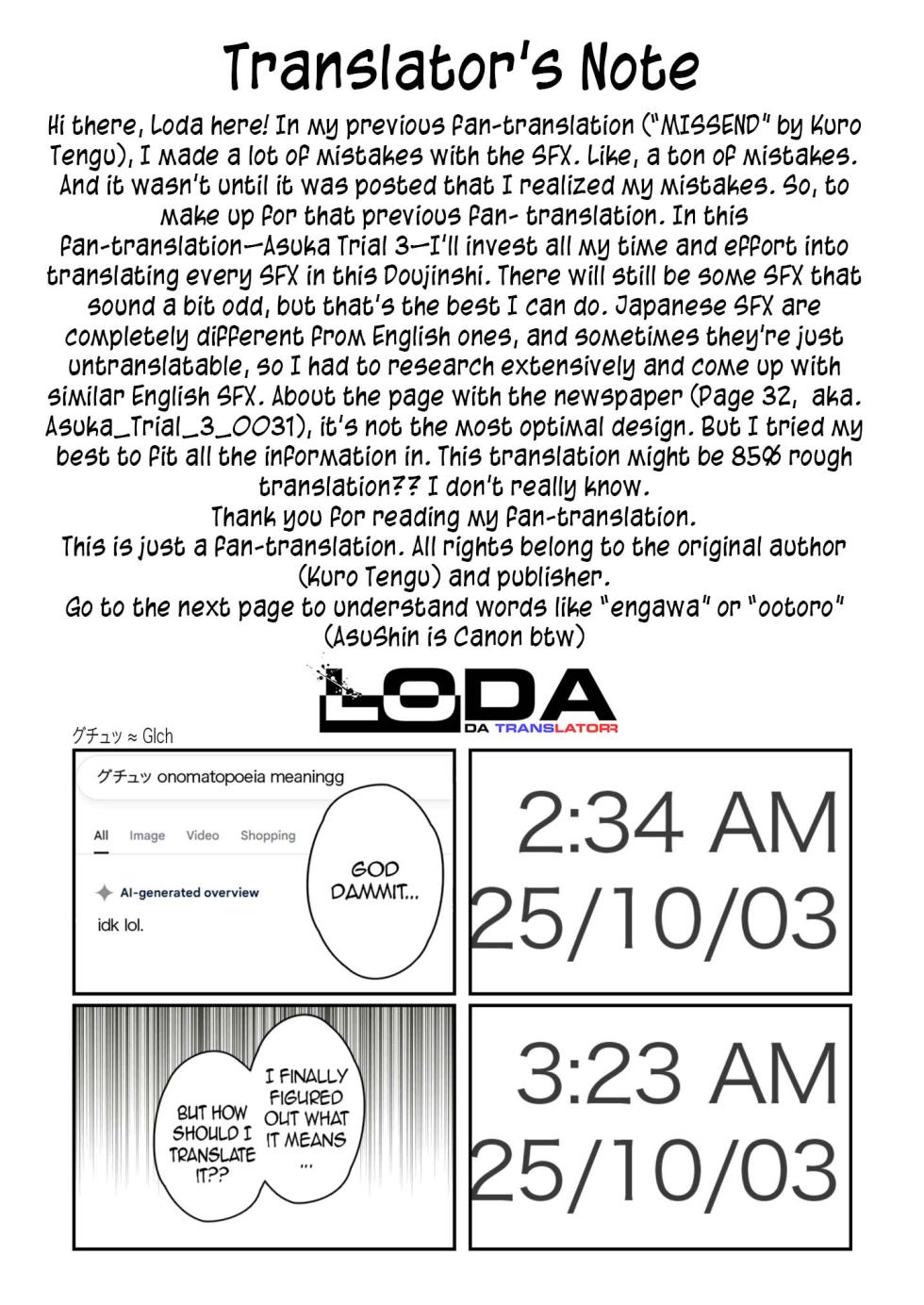 (C76) [TENGU NO TSUZURA (Kuro Tengu)] ASUKA TRIAL 3 (Neon Genesis Evangelion) [English] [Loda] - Page 35