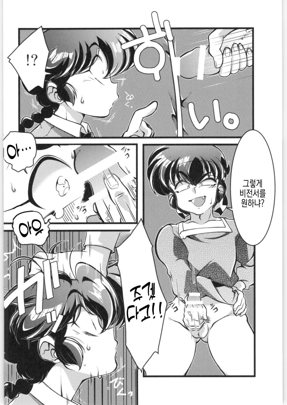 (C97) [RinRinDou (Suzusato Rinka)] Sono Ai Watashi ni Kimenasai! | 그 사람 나로 고르라고! (Ranma 1/2) [Korean] - Page 14