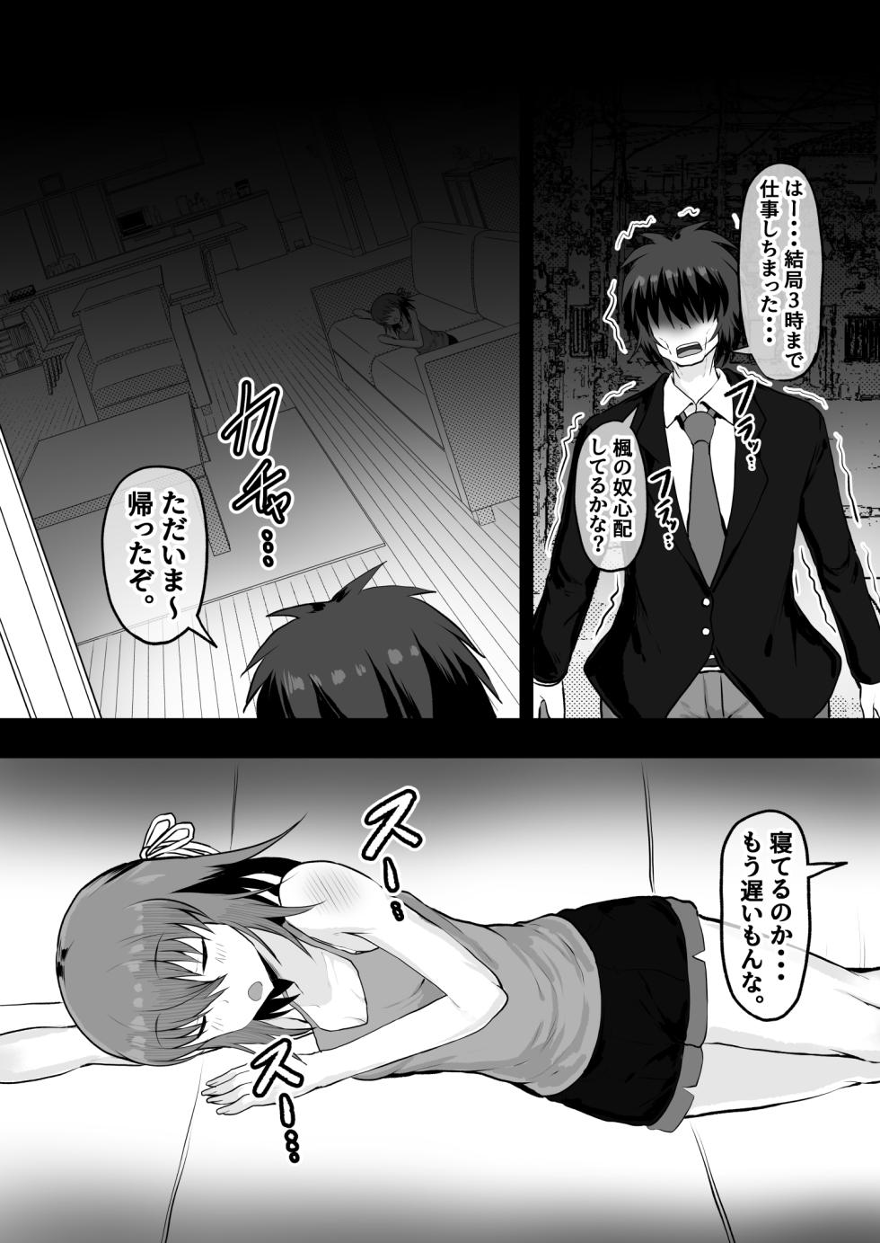 [Ryoushi Koubou (HADRON9)] Neet Imouto x Shachiku Ani Onaho Atsukai shiteita Imouto to Junai ni Itaru made - Page 13