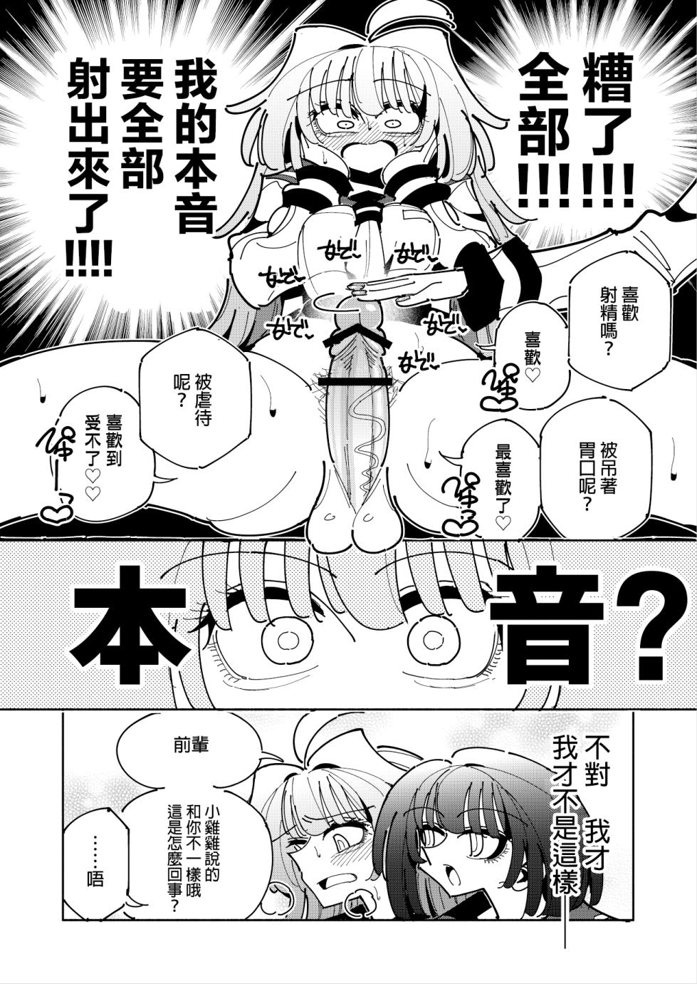 [7 Colored LED (Nekonso)] Shizuku to Shiori 3 -Watashi Futanari Hentai, Masochist-[Chinese] [沒有漢化](Ongoing) - Page 25