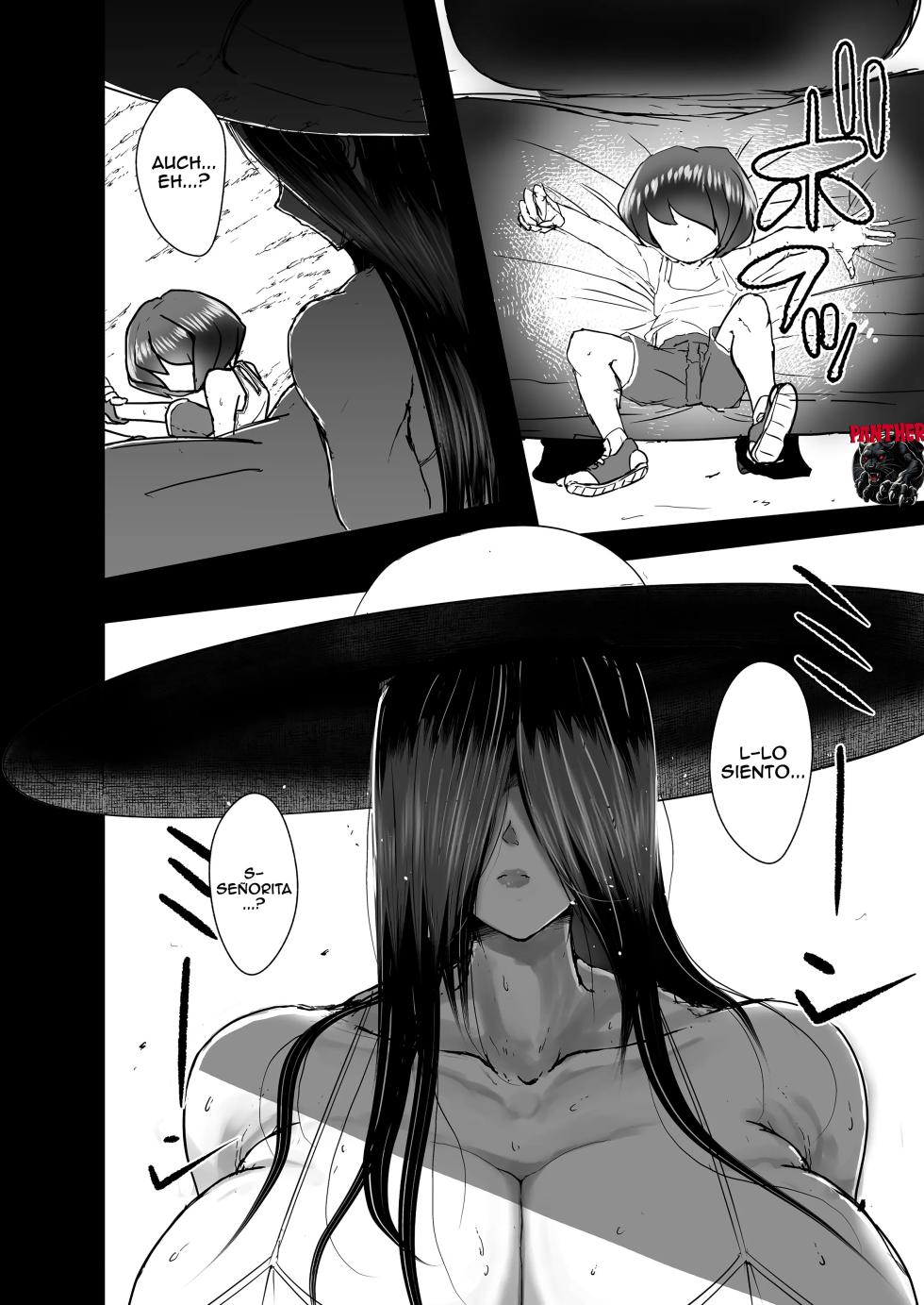 [honnoshiromi] Kyoshiri Hasshaku Shounen Kitan | La Historia Del Joven Shota Con La Mujer De Dos Metros  [Spanish] [Panther Scan] [Digital] - Page 8