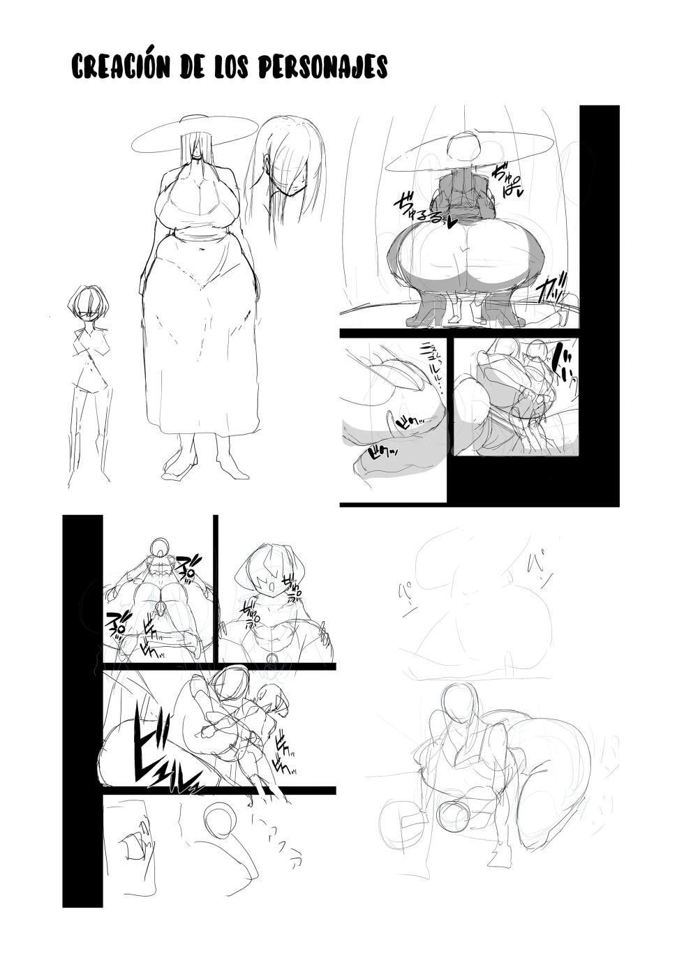 [honnoshiromi] Kyoshiri Hasshaku Shounen Kitan | La Historia Del Joven Shota Con La Mujer De Dos Metros  [Spanish] [Panther Scan] [Digital] - Page 29