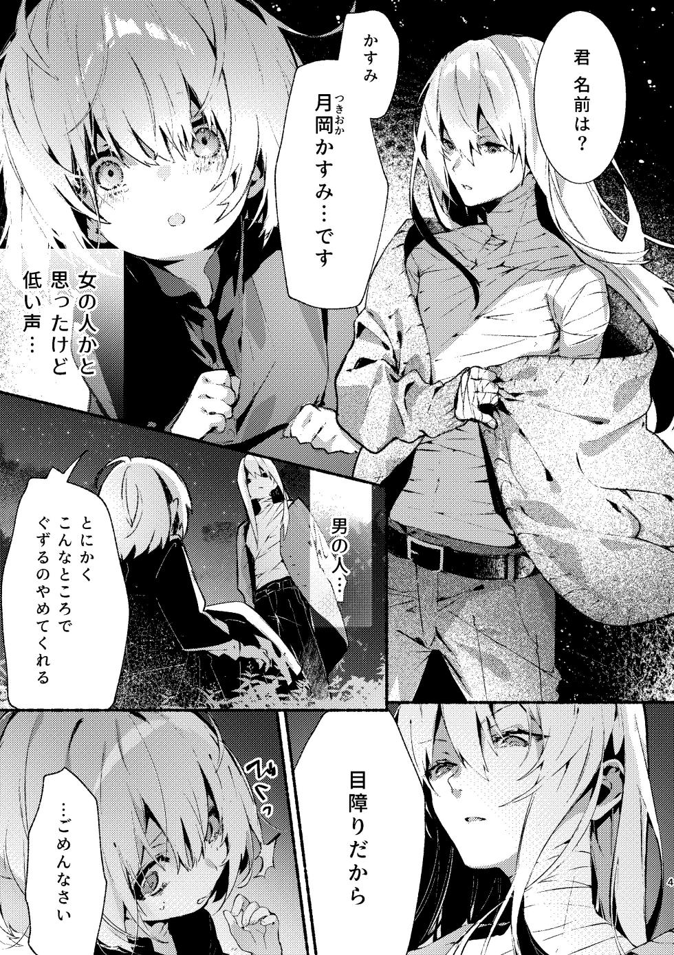 [Hankatsuu Shoujo (Enomoto Nao)] Kyuuketsuki-sama to Chiisana Maid no Midari na Kyuuketsu 2 - Page 3