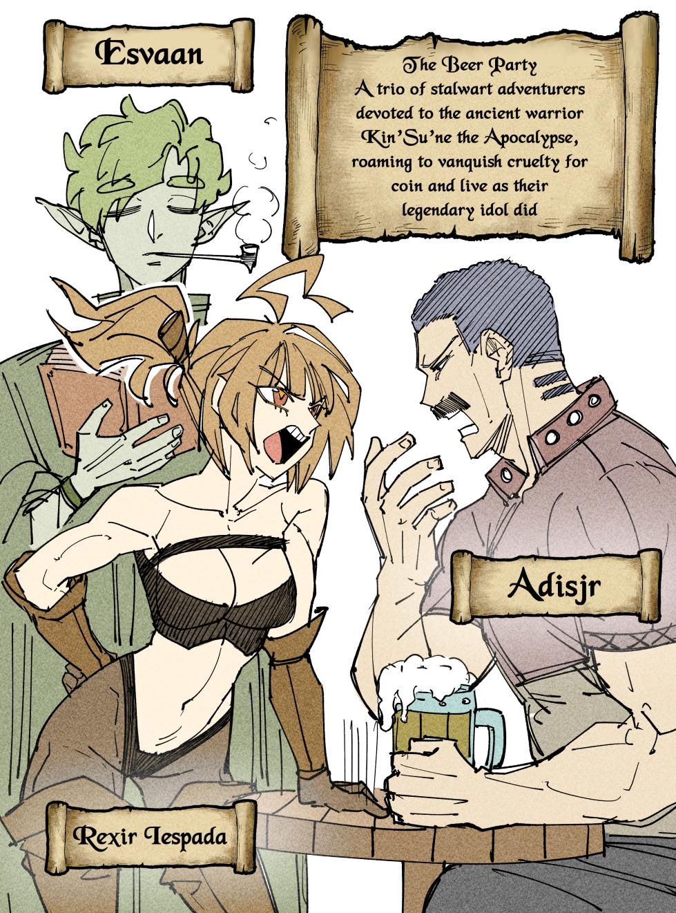 [Senukin] The Cleric and The Horned Warrior - Doomsia's Healing Sessions [ongoing] - Page 28
