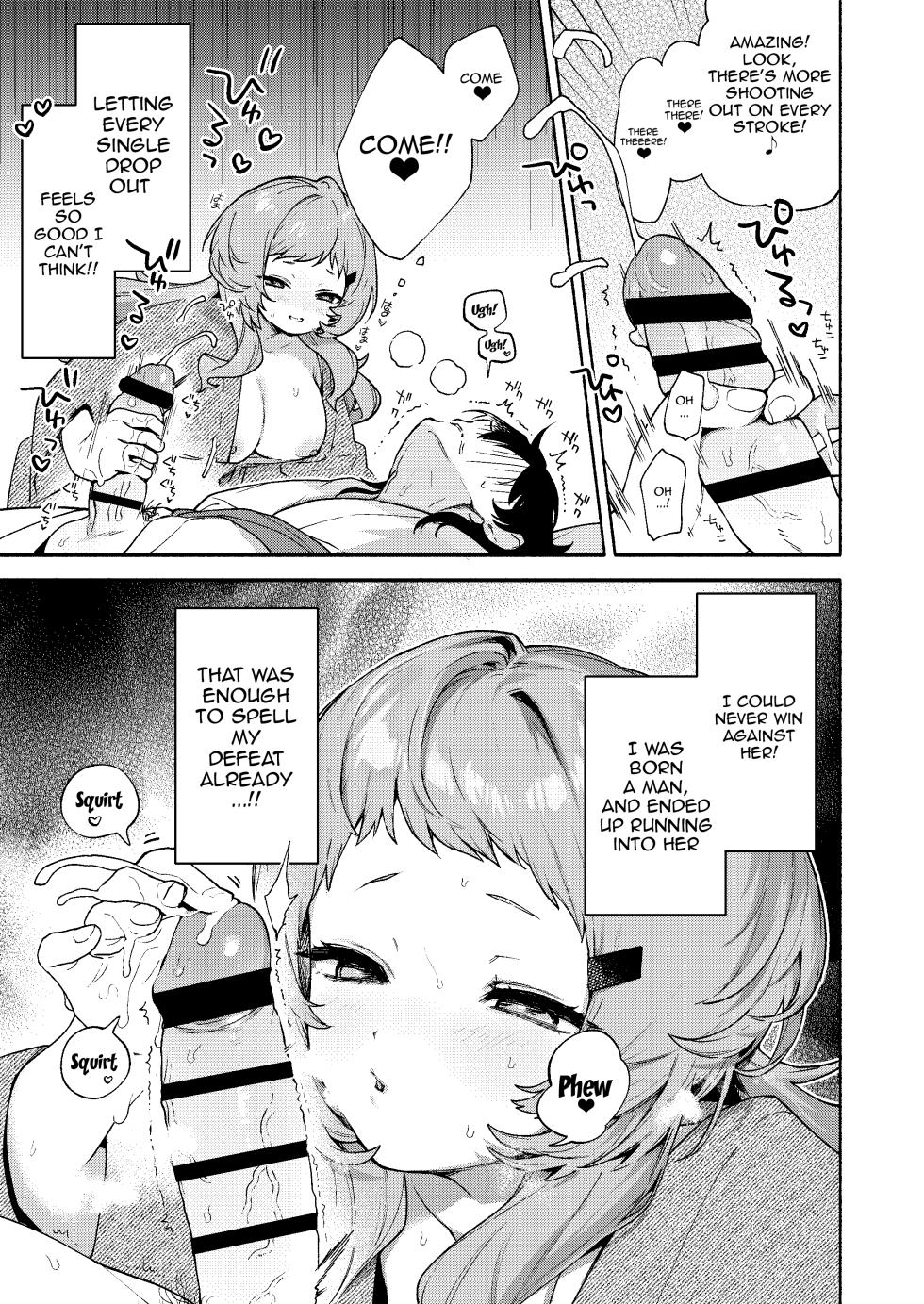 [Sakida Shoten (Sakida Saki)] Mako-senpai ni Taberareru. ~Chiisakute Dekkai Ama Sado Senpai ni Otosareru~ | Eaten By Mako-senpai ~Falling To A Tiny But Huge Sadist Senpai~ [English] {Doujins.com} [Digital] - Page 31