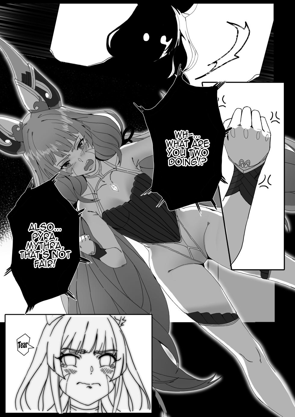 [VEGAS PROJECT (kayanoyuki)] X.BLADE 2.5 (Xenoblade Chronicles 2) [English] {Doujins.com} [Digital] - Page 9