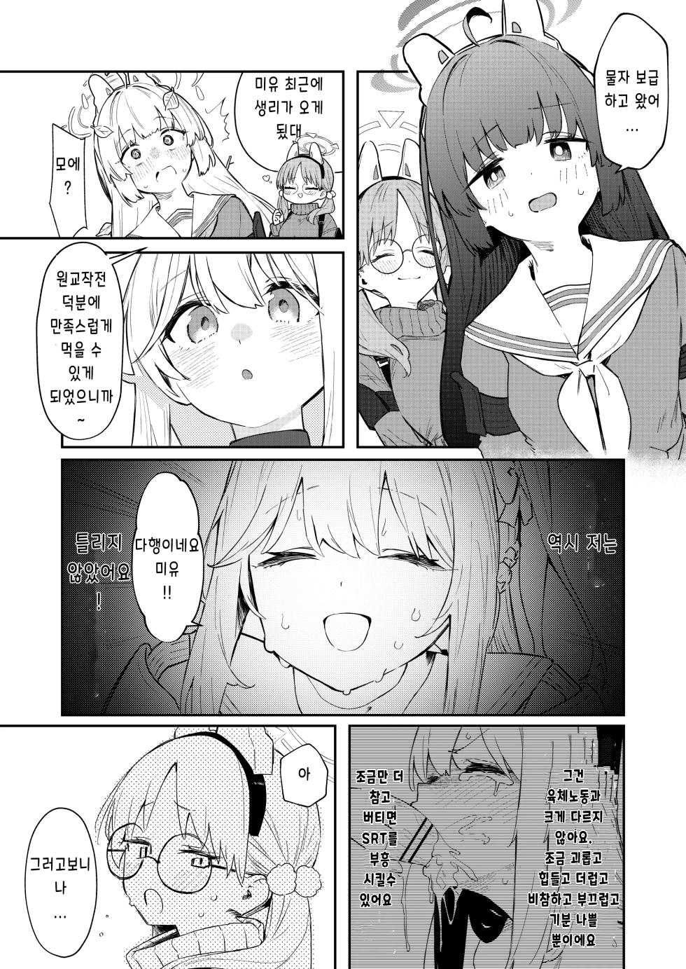 [Kawaiso Nanoha Nukeru (Nukeru)] We Were Bought. Watashitachi wa Kawareta. | 우리들은 사졌다 【후편】 (Blue Archive) [Digital] - Page 8