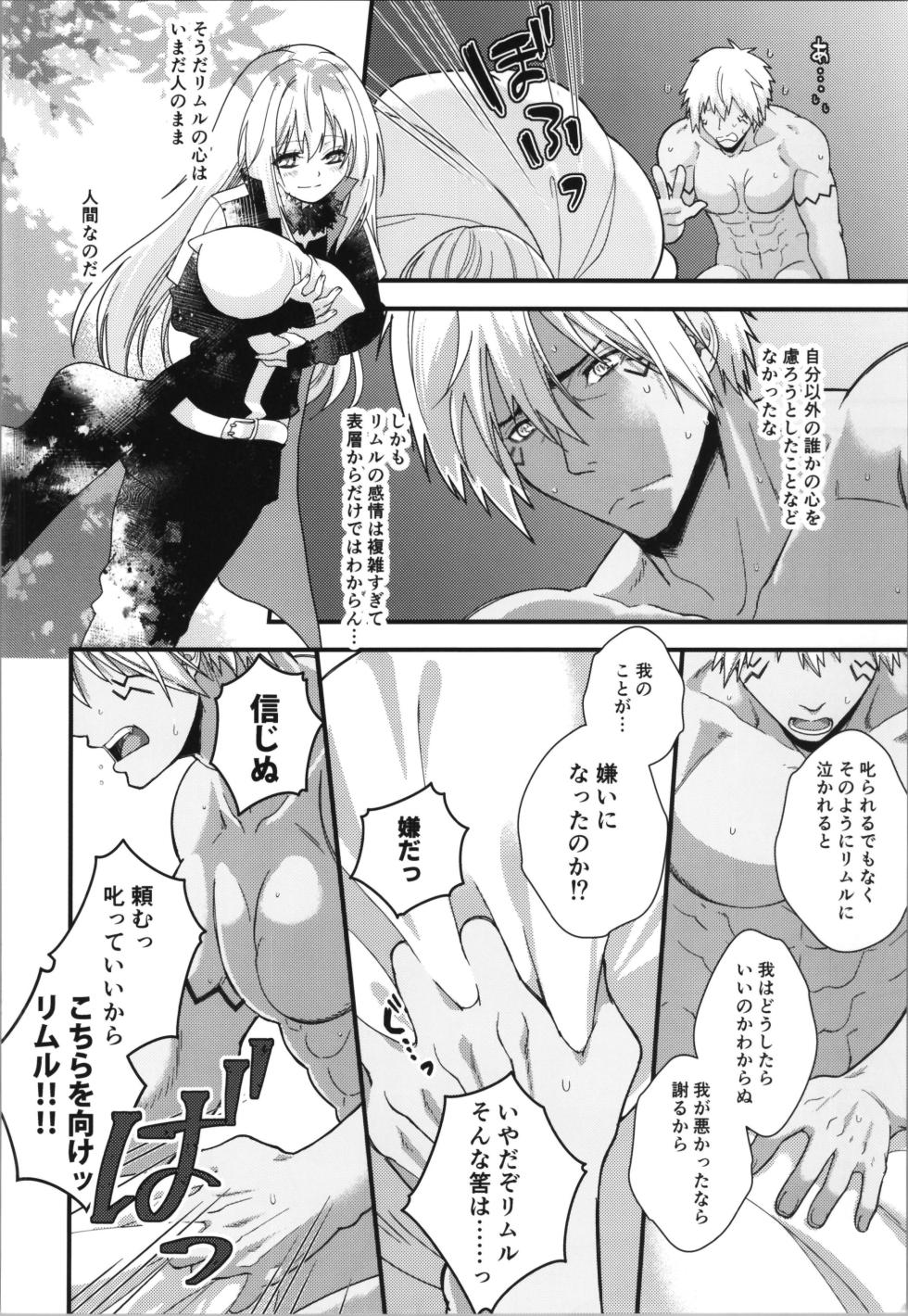 (C106) [Soboro Donburi (Soboro)] Oppai Milk kara Hajimaru Boufuu Ryuu-sama to Maou-sama no Kazoku Keikaku (Tensei Shitara Slime Datta Ken) - Page 8