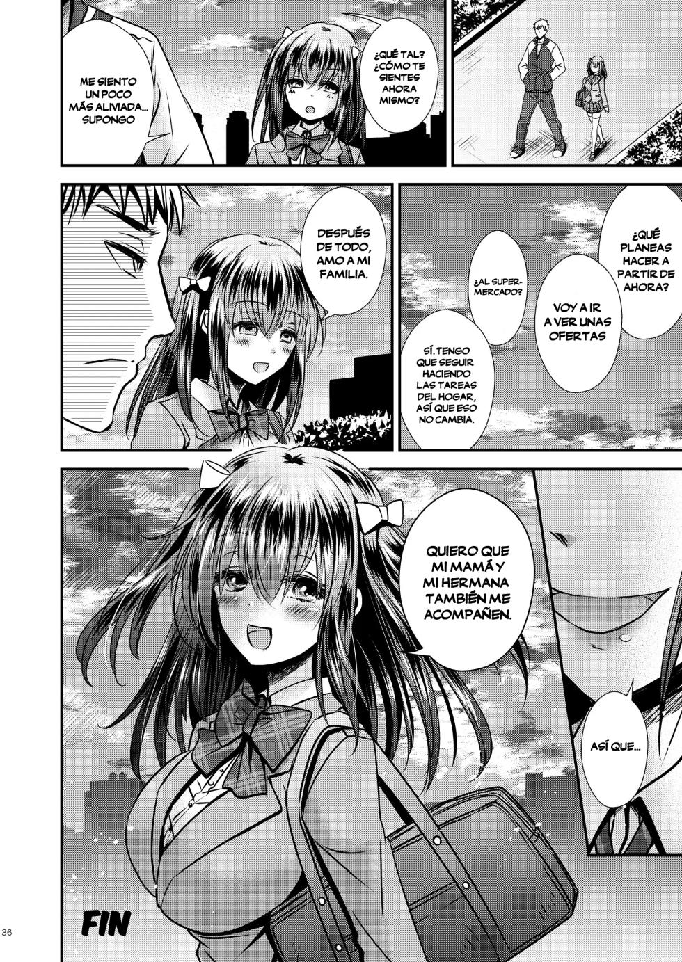 [Story Circle (Matsuzono)] Zoushoku Suru Jii [Spanish] [TF Scans] - Page 36
