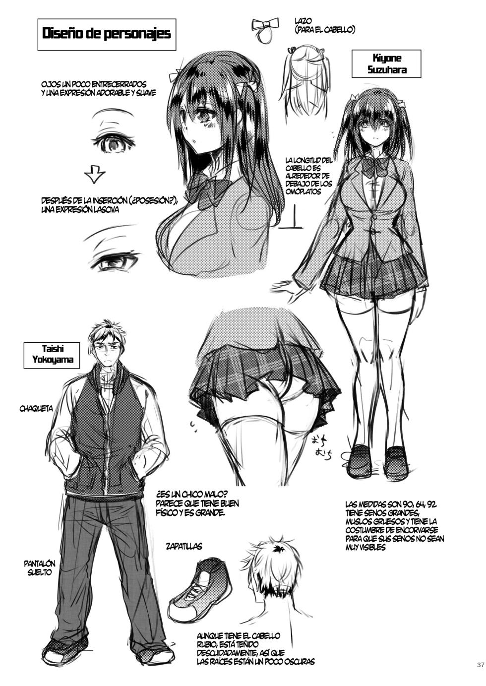 [Story Circle (Matsuzono)] Zoushoku Suru Jii [Spanish] [TF Scans] - Page 37