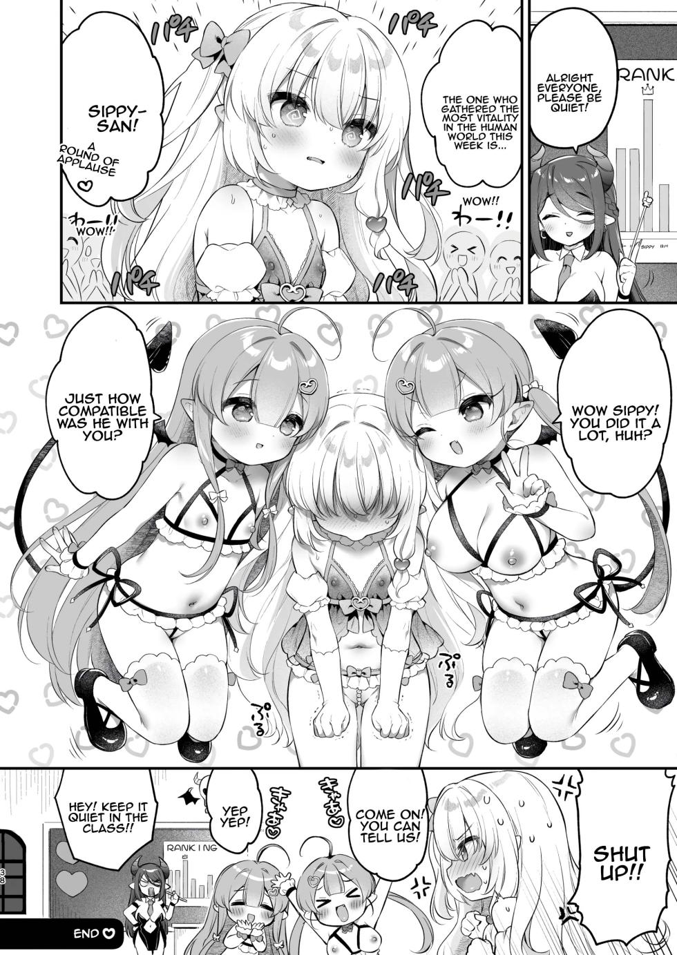 [Usacastle (Usashiro Mani)] Makeru na Kouketsu Succubus-chan | Don't lose, noble succubus-chan [English] [Tenuous Scans] [Digital] - Page 38