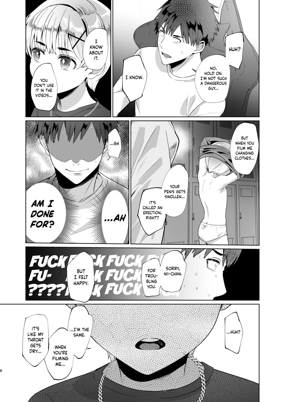 [Pioneer99 (Hiragi Moyuru)] Boku, Onii-chan to Himitsu no Vlog Torimasu! - Now, shoot a secret video with My brother! [English] {Chin²} [Digital] - Page 7