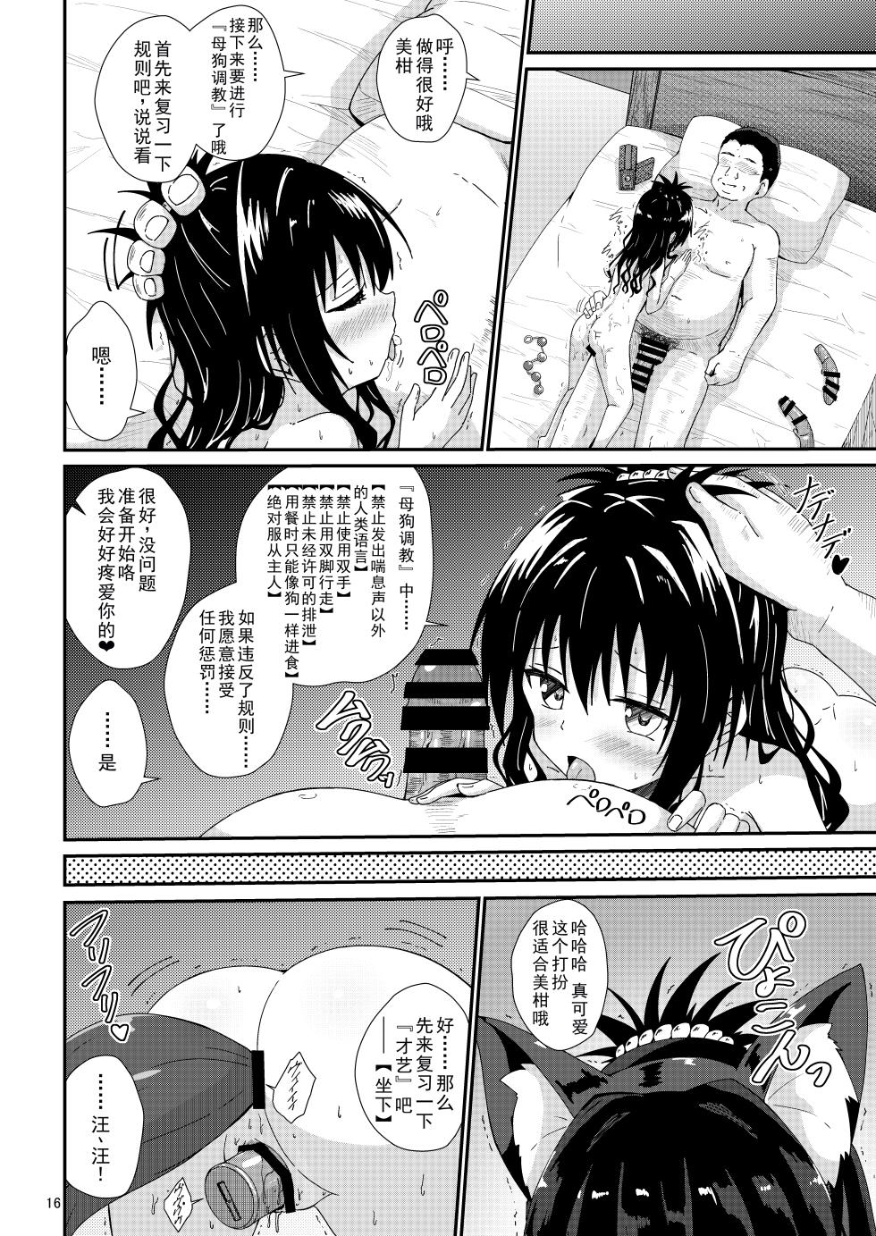 [Aiirosakura (Aikawa Ryou)] Mikan no Ecchi na Hon 4 (To LOVE-Ru) [Chinese] [Digital] - Page 16