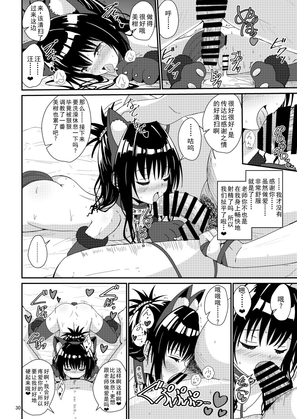 [Aiirosakura (Aikawa Ryou)] Mikan no Ecchi na Hon 4 (To LOVE-Ru) [Chinese] [Digital] - Page 30
