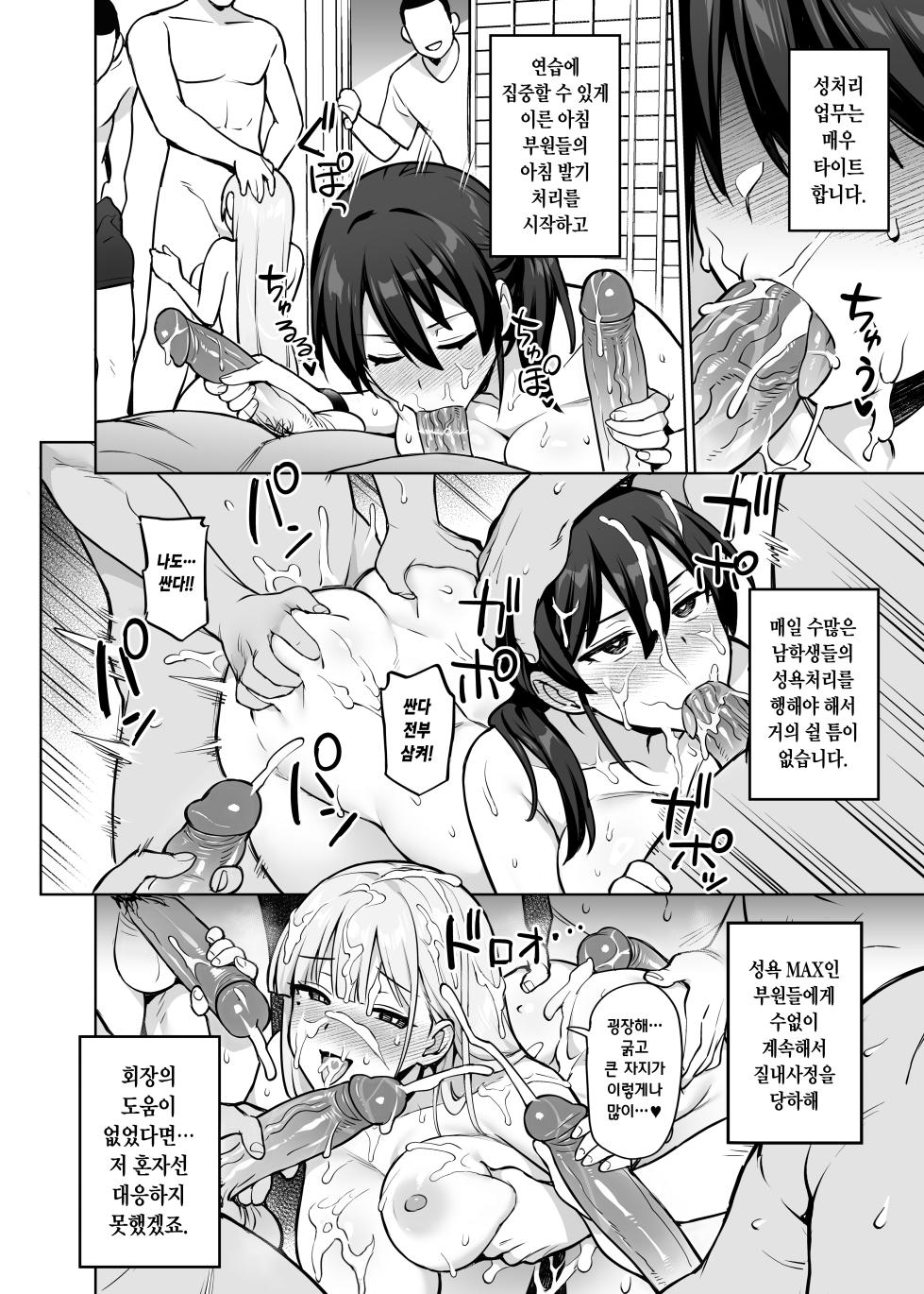 [TRY&Hougen Futari Shakai (Hougen)] Seitokai no Joshi-tachi ga Kyonyuu sugiru Ken | 학생회의 여자들이 너무 거유인 건 [Korean] [Digital] - Page 27