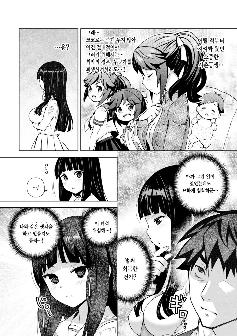 [Ryoji] Kami-sama no Game -Kankin sareta 6-nin no Danjo- Ch.1 | 신님의 게임 -감금된 6명의 남녀- Ch.1 [Korean] [Digital] - Page 25