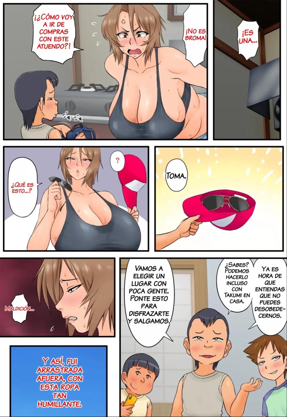 [Rapurando] Tomodachi no Hahaoya ga Keitai no Motoyan datta node Yowami o Nigitte Yaritai Houdai shite mita 2｜Aprovechare la Debilidad de mi Amigo, Cuya Madre era una Ex-yanki y Hare lo que me Plazca con Ella 2 [Spanish] [NTRForever] - Page 36