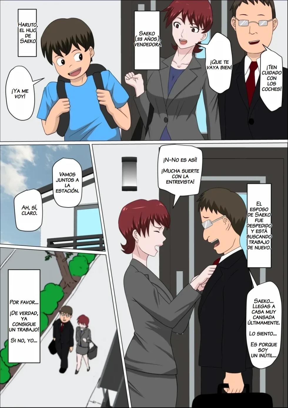 [almarosso] Musuko no Doukyuusei ni Makura Eigyou Monogatari 8｜Una Anécdota sobre Mí Prostituyéndome con el Compañero de Clases de Mi Hijo 8 [Spanish] [NTRForever] - Page 2