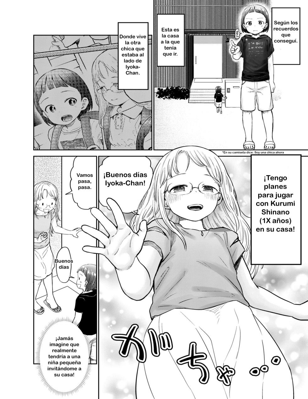 [Shizuma no Ie (Shizuma)] Asa Okitara TS Loli ttete ~Les Sex made Yaretan daga~ | Cuando me desperté por la mañana, pude hacer TS e incluso tener experimentar el sexo lesbico [Spanish] [TF Scans] - Page 12