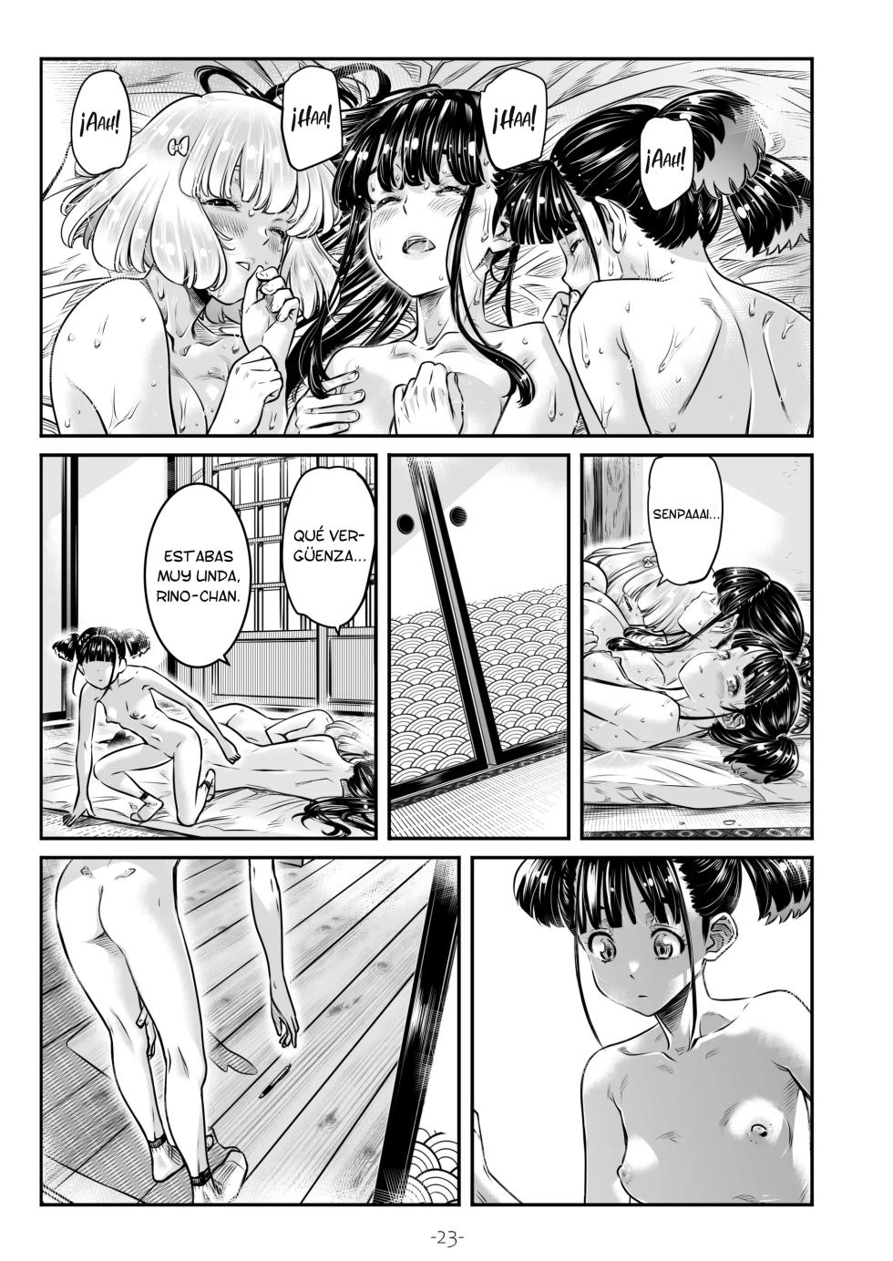 [MARUTA Production (MARUTA)] Nadeshiko Hiyori 2nd season - SERIES of GIRL's LOVE STORY ~episode 5~ [Spanish] [Digital] - Page 24