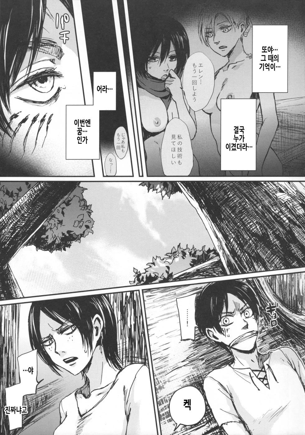 (C89) [plantain (Nichii)] ASSAULT ON EREN harlem (Shingeki no Kyojin) [Korean] - Page 21