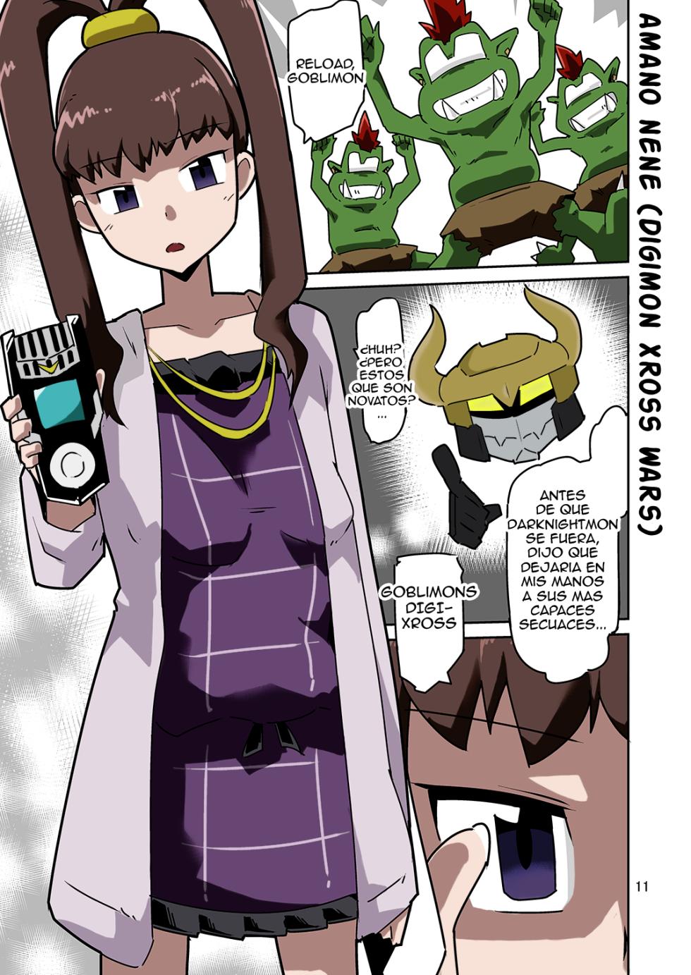 [Mugen Mountain (Basuta)] Gobli nanka ni Zettai Makenai mon LI〇ERATOR. Spanish Colored - Page 13