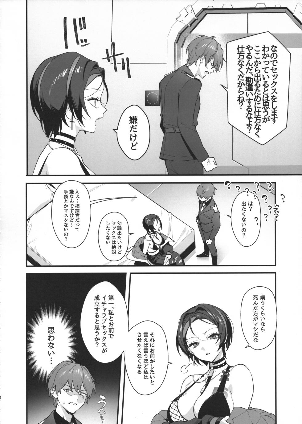 [Shuukyuu Youka (Ohisashiburi)] Icha Love Sex Shinai to Derarenai Heya (Goddess of Victory: NIKKE) [2025-08-20] - Page 5