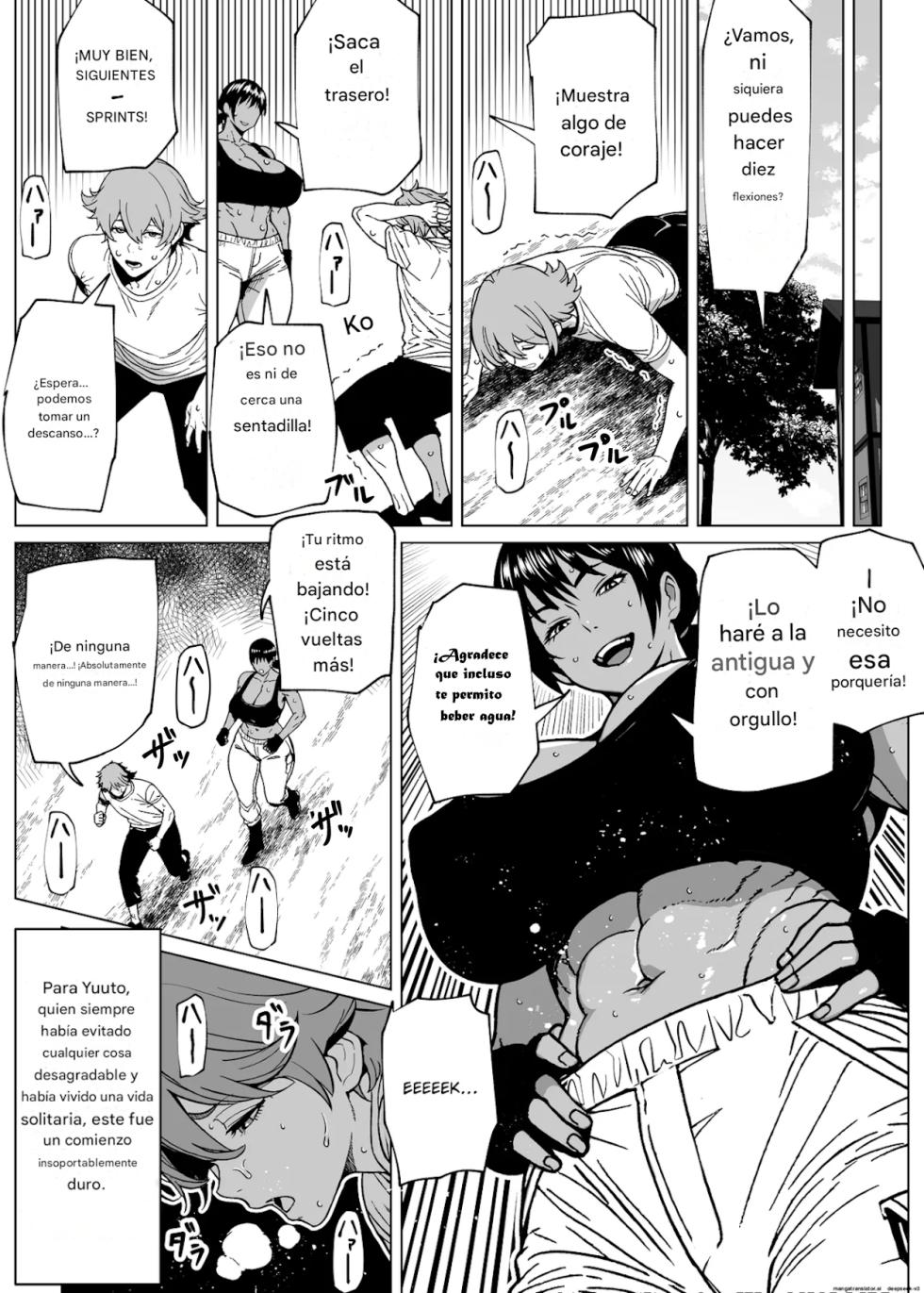 [bekobeko] Futanari Kyoukan no H na Kyouka Gasshuku [Spanish] - Page 5