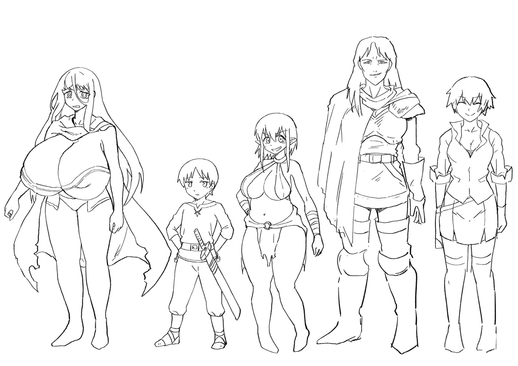 [NENIGE]  犯されダンジョン〜女性優位の世界でモンスターや冒険者に搾られる〜 | FUCK DUNGEON ~Cumsqueezed by Monsters and Adventurers in a Femdom World~ [English] [JIGECCHI] - Page 23