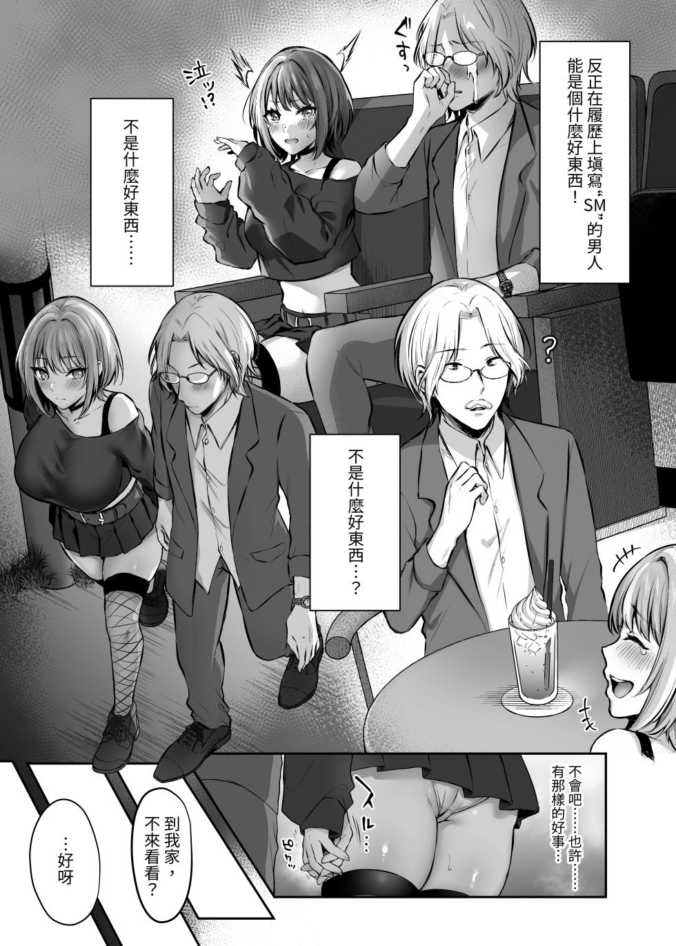 [Studio Diamond (Nemui Neru, Kakino Nashiko)] Hajimete no DomiSub ~Match App de Mitsuketa Goshujin-sama ni Jinsei Bukkowashite Moraimasu~ [Chinese] [Digital] - Page 7